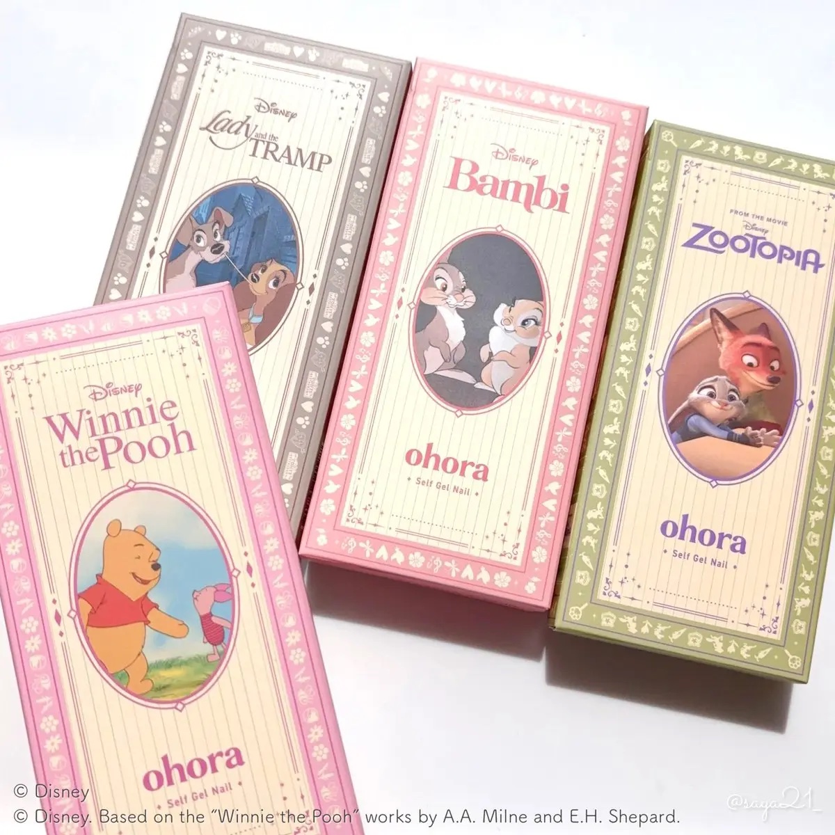 セミキュアジェルネイル（ハンド）/ohora/ネイルシールを使ったクチコミ（1枚目）