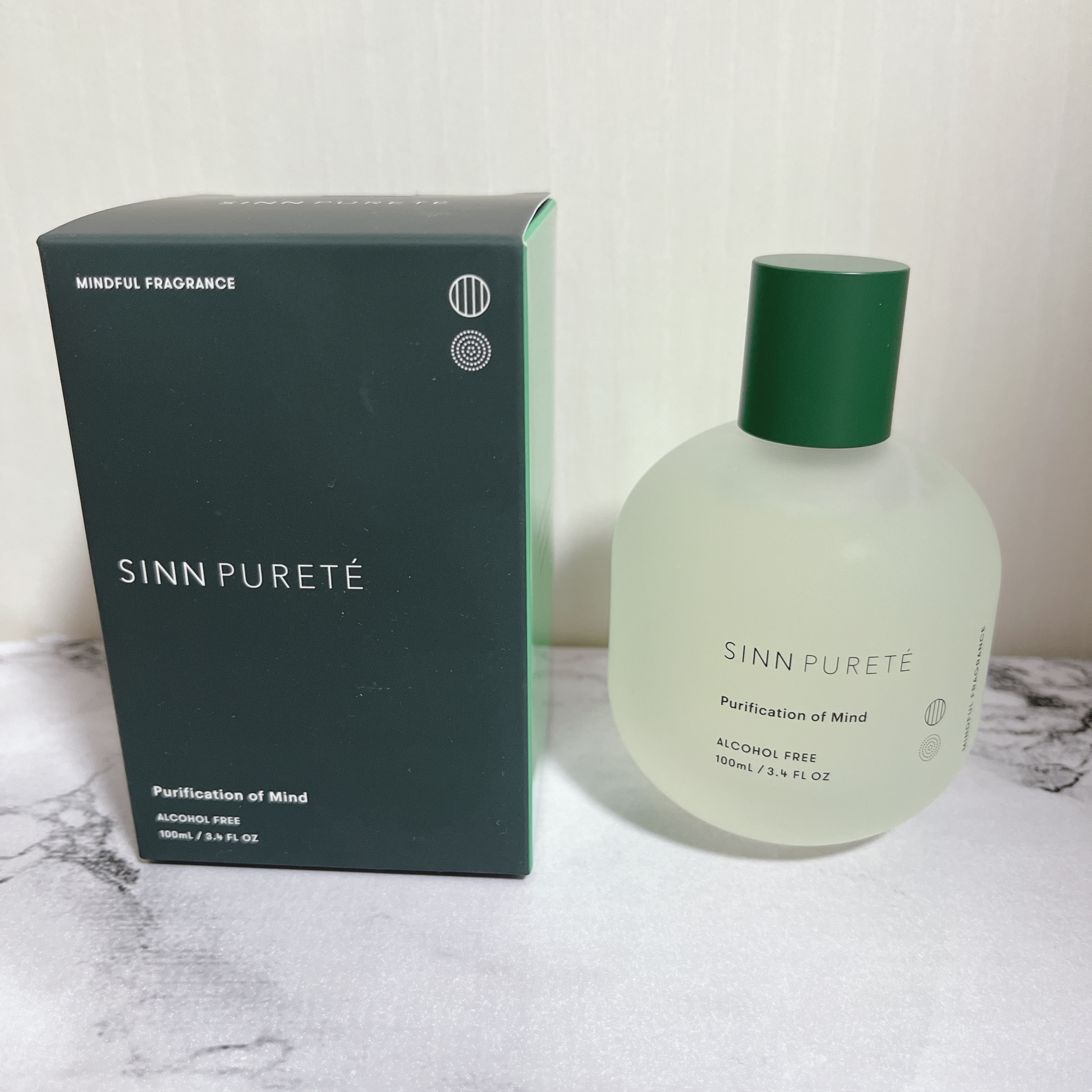 マインドフル　フレグランス　ノンアルコール   ピュリフィケーション・オブ・マインド/SINN PURETÉ/香水(レディース)を使ったクチコミ（1枚目）