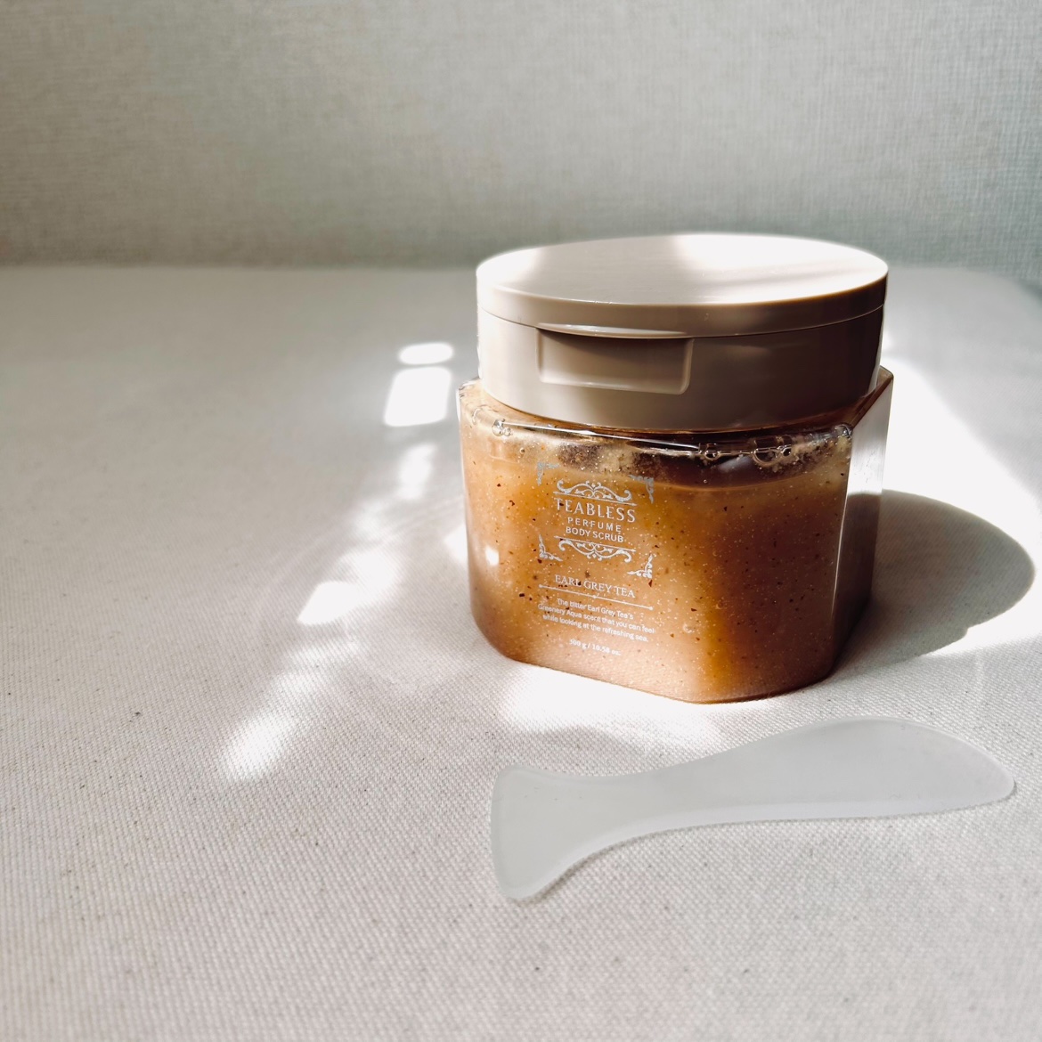 アールグレイティージャム ボディスクラブ/TEABLESS/ボディスクラブを使ったクチコミ（1枚目）