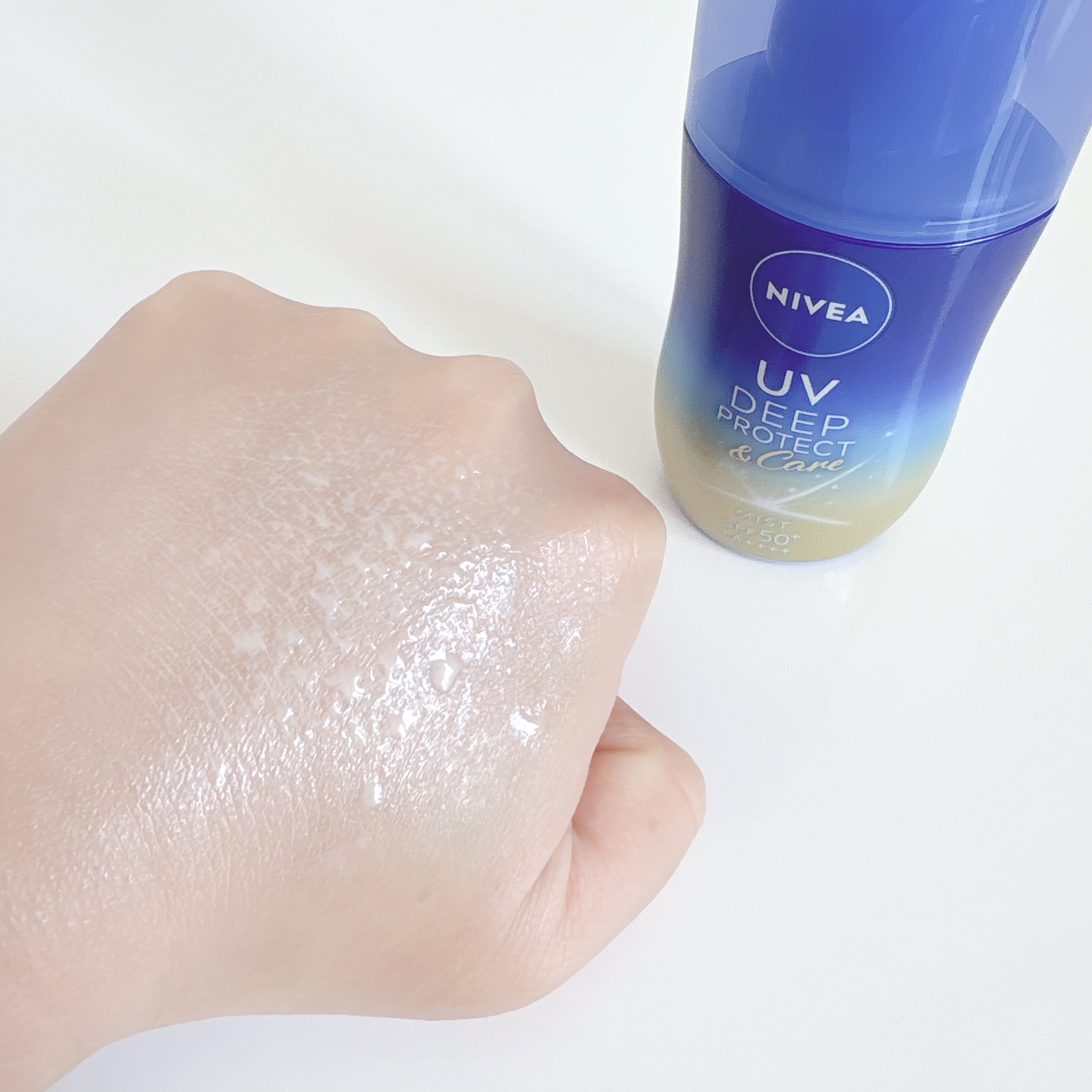 ニベアUV ディーププロテクト＆ケア ミルクミスト/ニベア/日焼け止めミスト・スプレーを使ったクチコミ（3枚目）