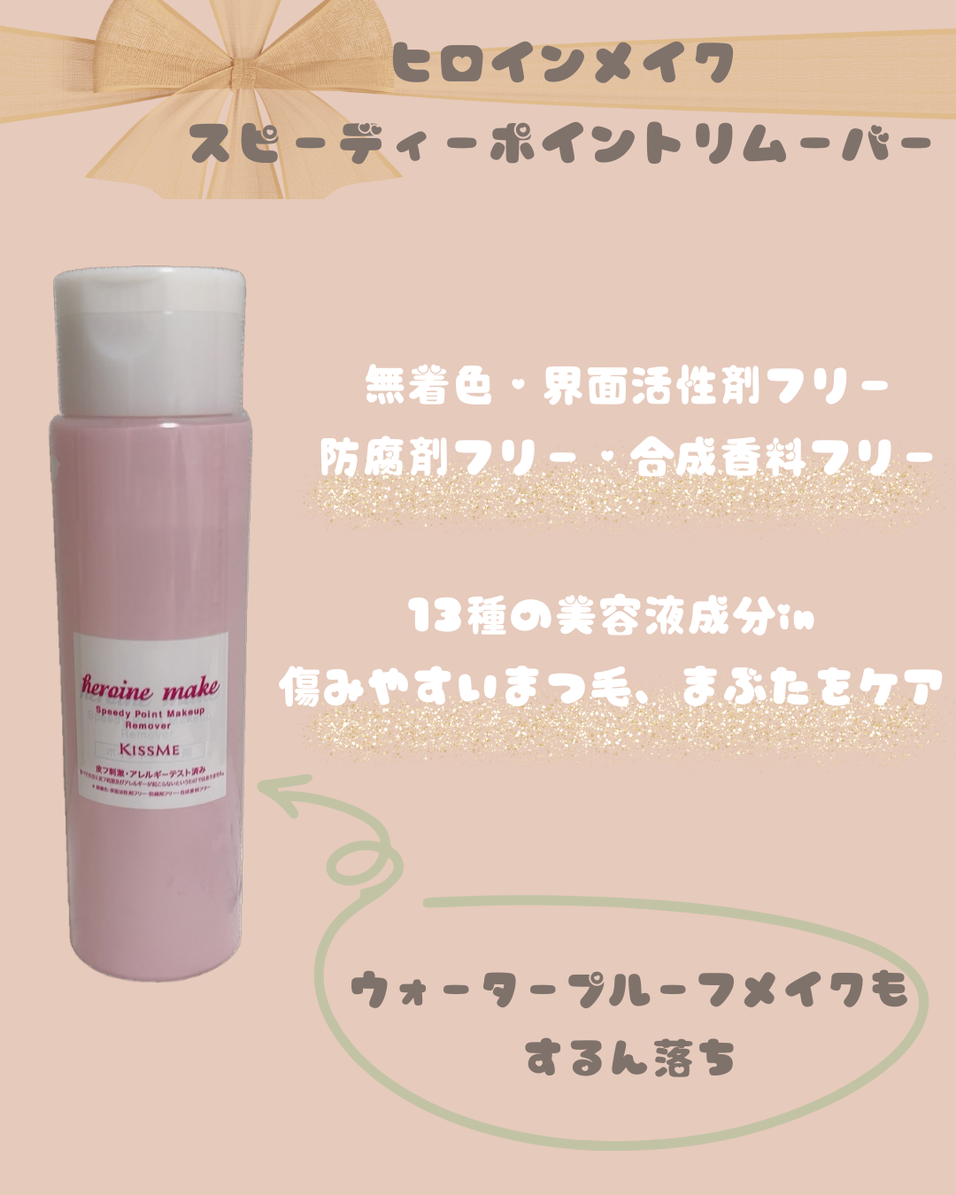 スピーディーポイントメイクリムーバー/ヒロインメイク/ポイントメイクリムーバーを使ったクチコミ(1枚目)