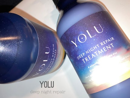 ディープナイトリペアシャンプー/トリートメント/YOLU/シャンプー・コンディショナーを使ったクチコミ(1枚目)