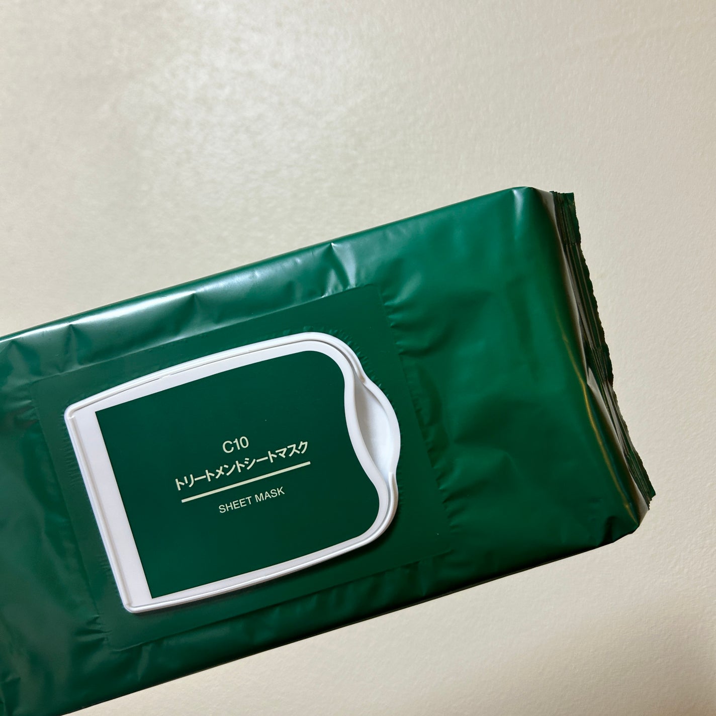 c10 トリートメントシートマスク/無印良品/シートマスク・パックを使ったクチコミ(1枚目)