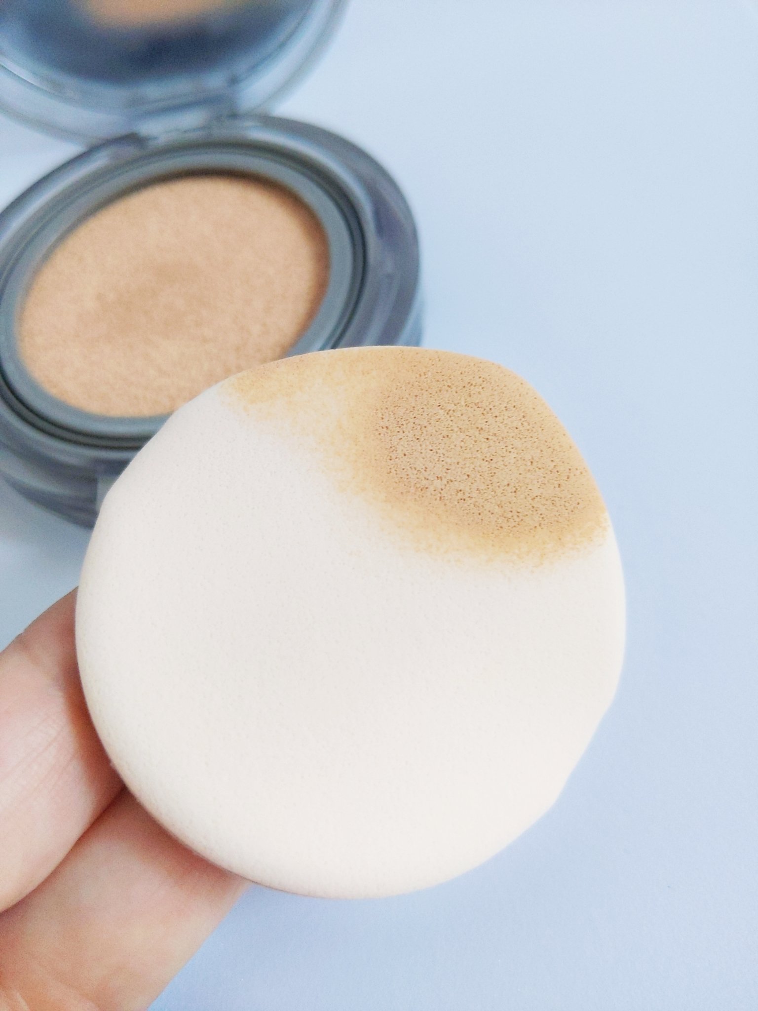 ブラーカバークッション/LUNA/クッションファンデーションを使ったクチコミ（3枚目）