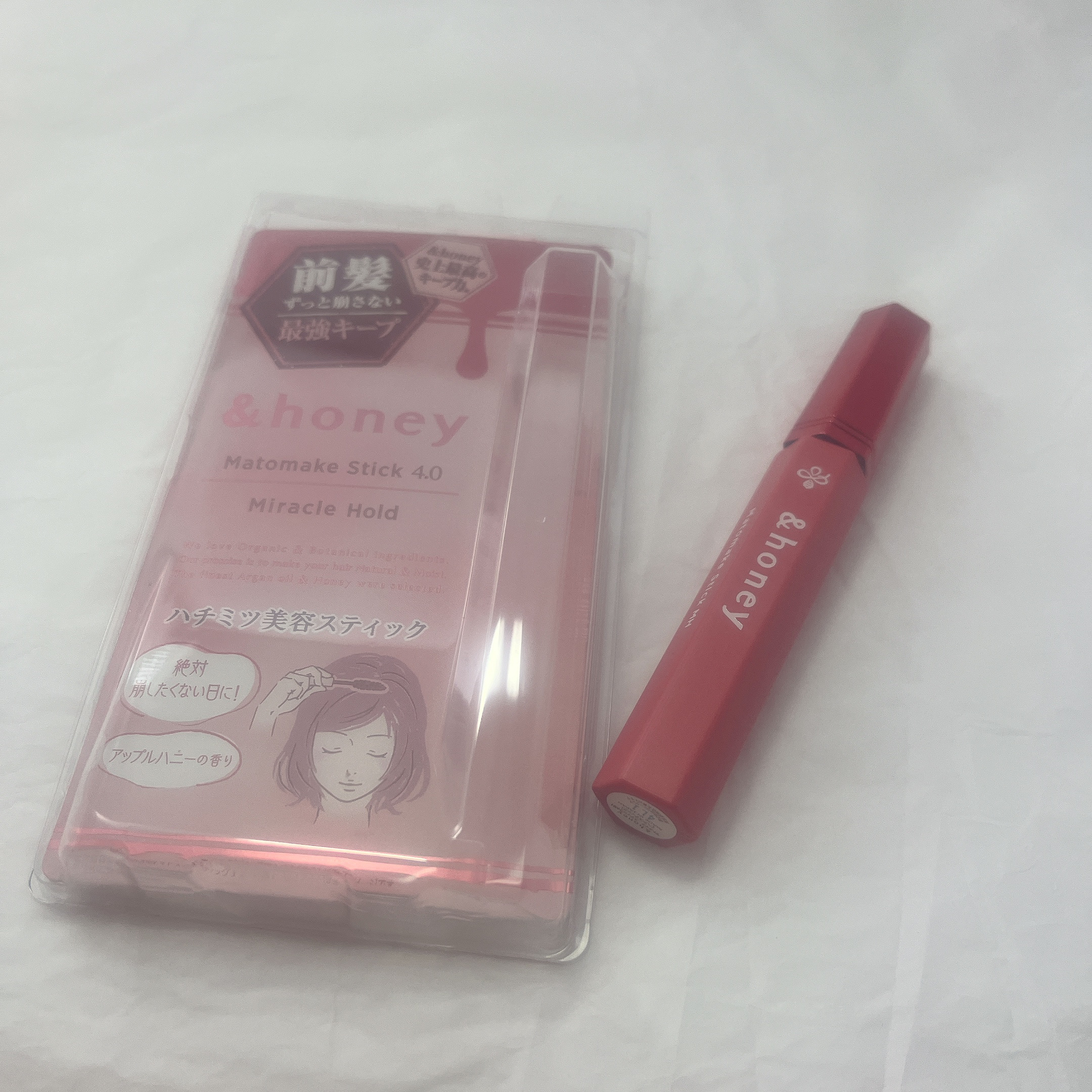マトメイクスティック 4.0/&honey/ヘアジェルを使ったクチコミ（1枚目）