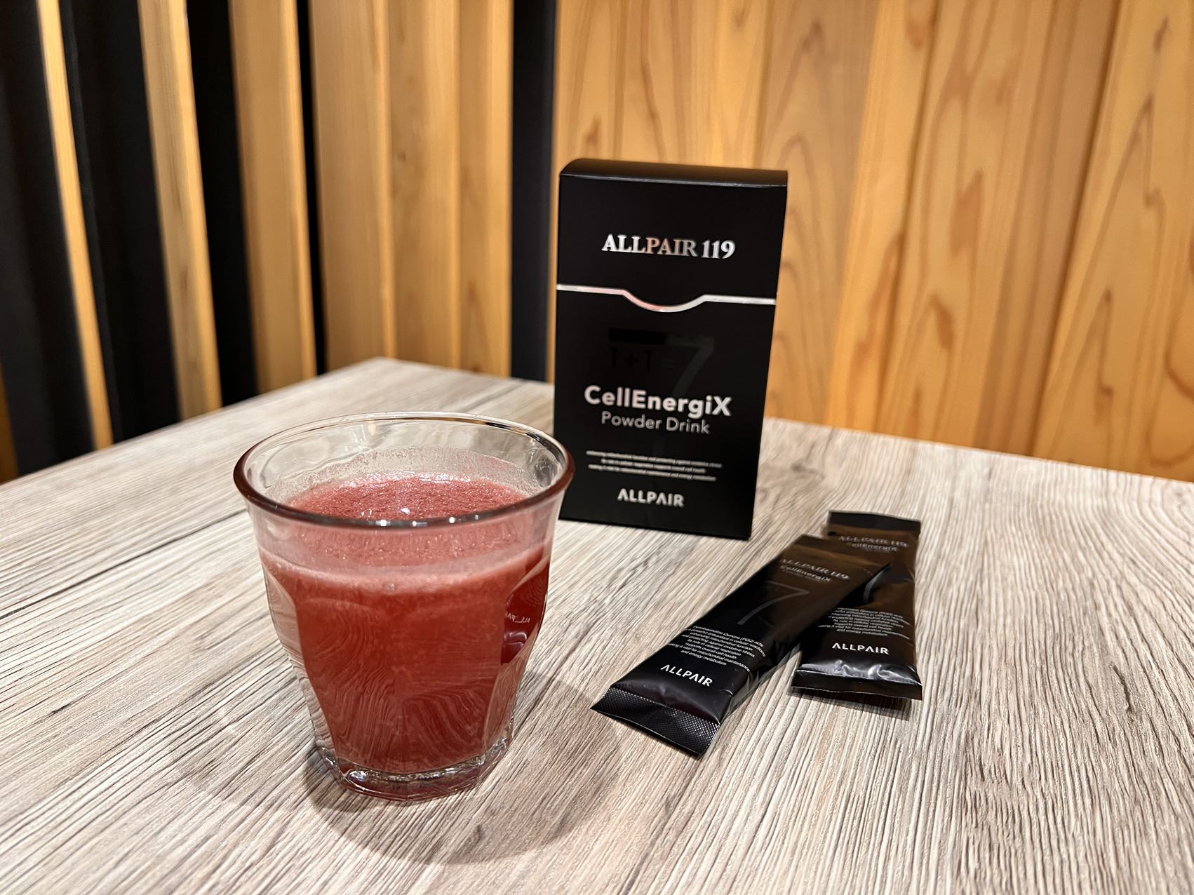ALLPAIR119 CellEnergiX Powder Drink/ALLPAIR/美容サプリメントを使ったクチコミ（3枚目）
