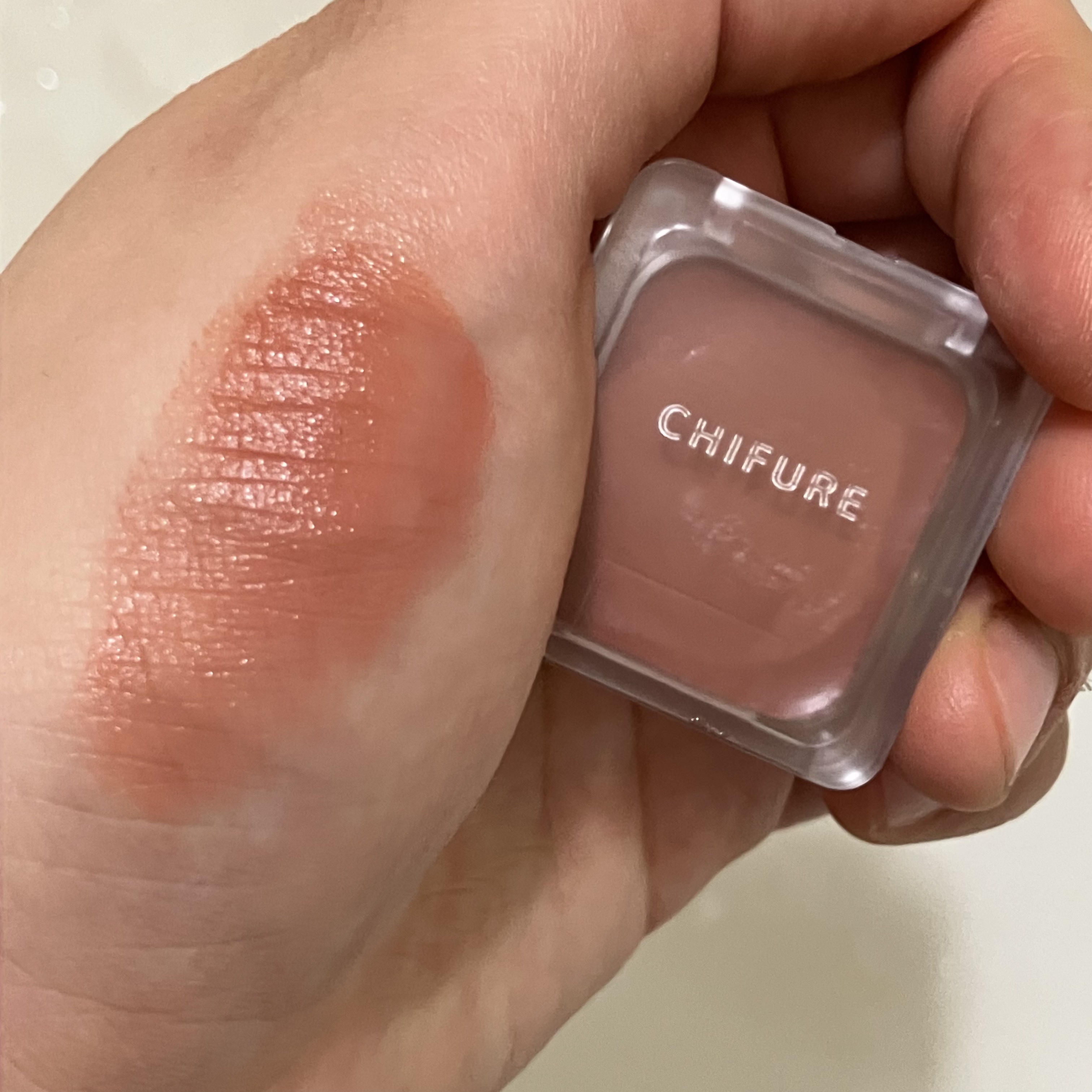 リップ ＆ チーク バーム/ちふれ/口紅を使ったクチコミ（3枚目）