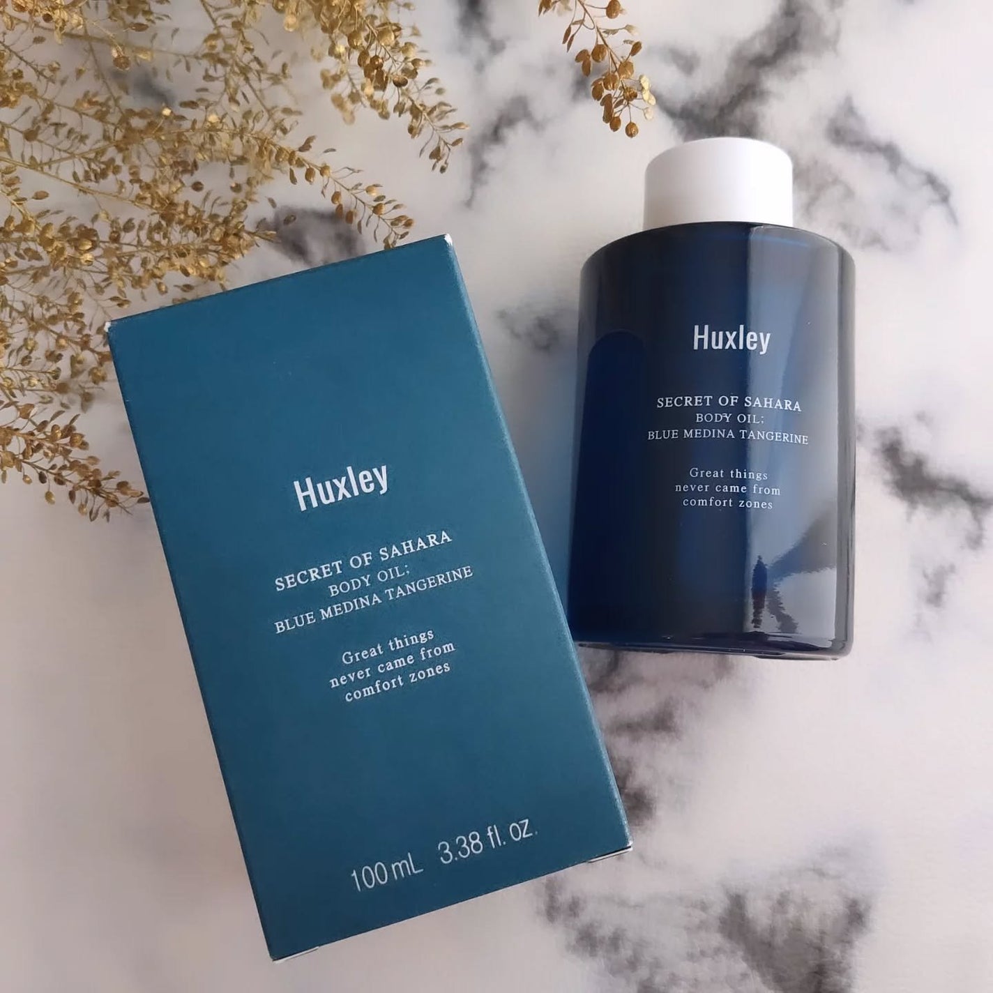 ボディオイル;ブルーメディナタンジェリン/Huxley/ボディオイルを使ったクチコミ(2枚目)