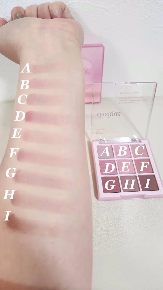 シャドウパレット/dasique/アイシャドウパレットを使ったクチコミ（2枚目）