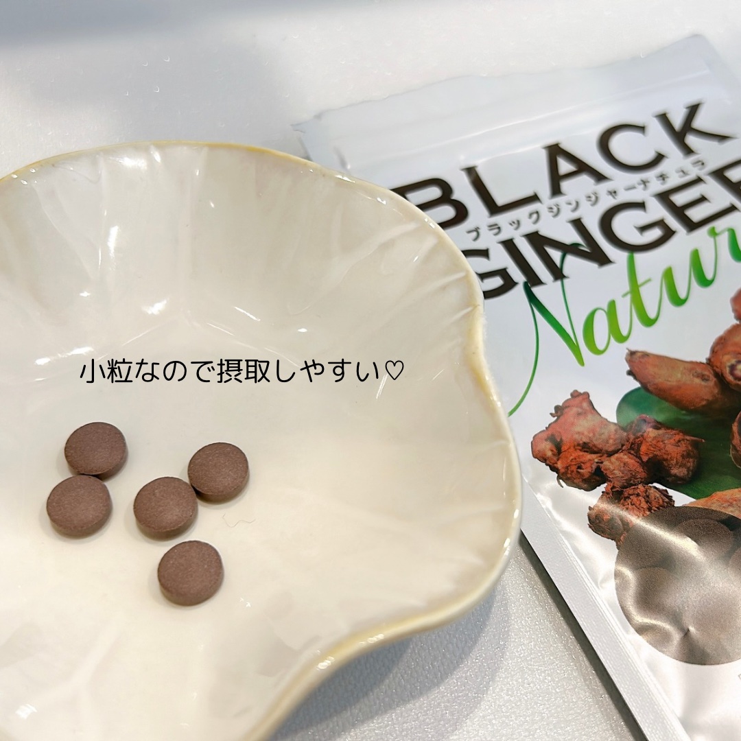 ブラックジンジャーナチュラ/エッセンシアライズ/ボディサプリメントを使ったクチコミ（2枚目）