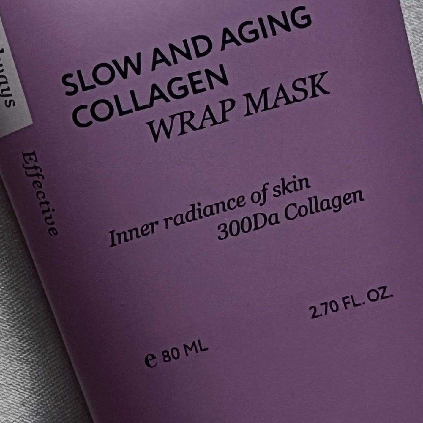 塗るマスクパック低分子コラーゲンマスク /Veganifect/洗い流すパック・マスクを使ったクチコミ(6枚目)
