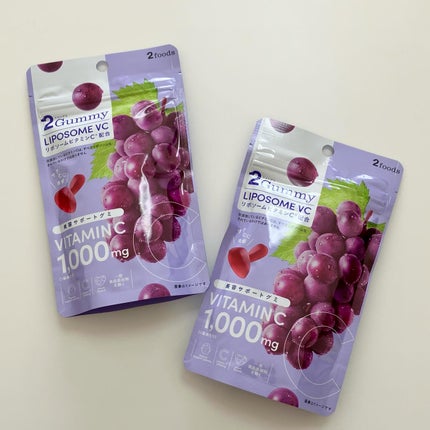 2Gummy LIPOSOME VC/2foods/美容サプリメントを使ったクチコミ(2枚目)