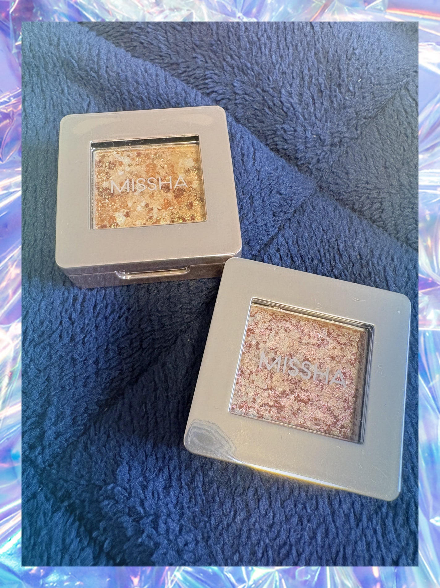 グリッタープリズム シャドウ/MISSHA/グリッターを使ったクチコミ(1枚目)