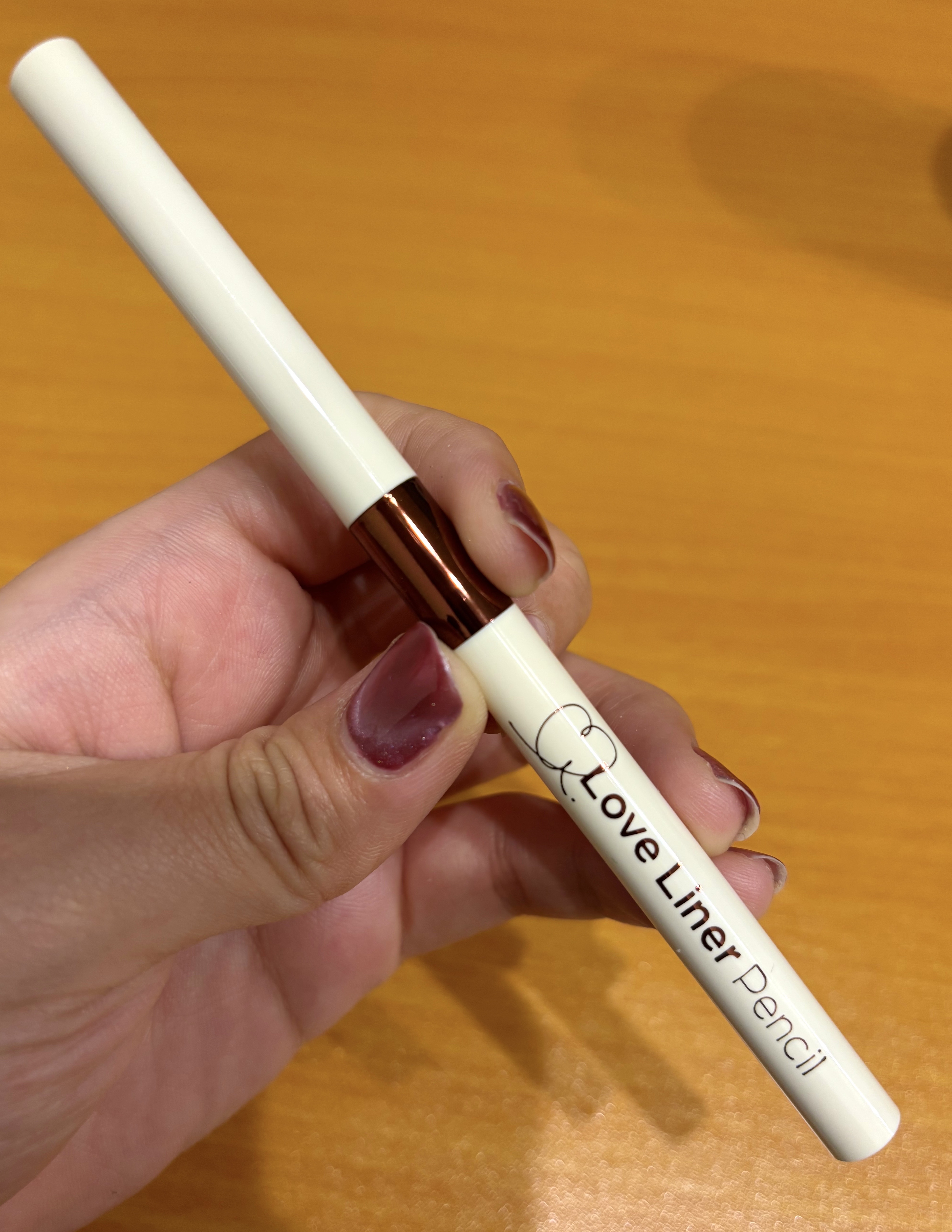 ラブ・ライナー クリームフィットペンシルR　極細楕円芯＜アイライナー＞/ラブ・ライナー/ペンシルアイライナーを使ったクチコミ（2枚目）