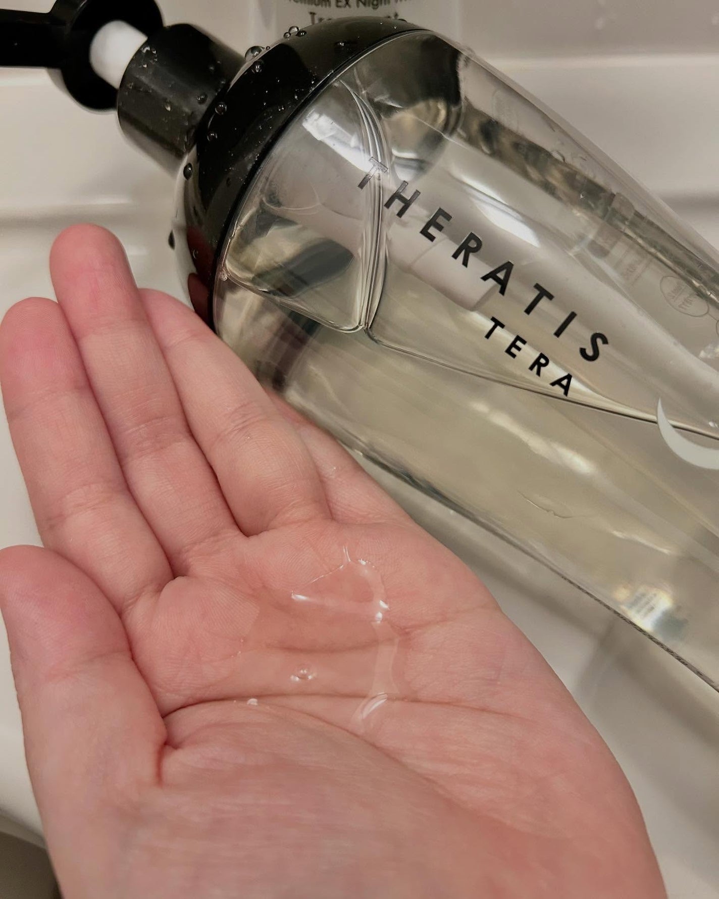 セラティス テラ プレミアム EX ナイト モイスト シャンプー/ヘアトリートメント/THERATIS/市販シャンプーを使ったクチコミ(2枚目)