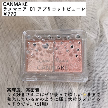 ラメマニア/キャンメイク/アイシャドウを使ったクチコミ(2枚目)