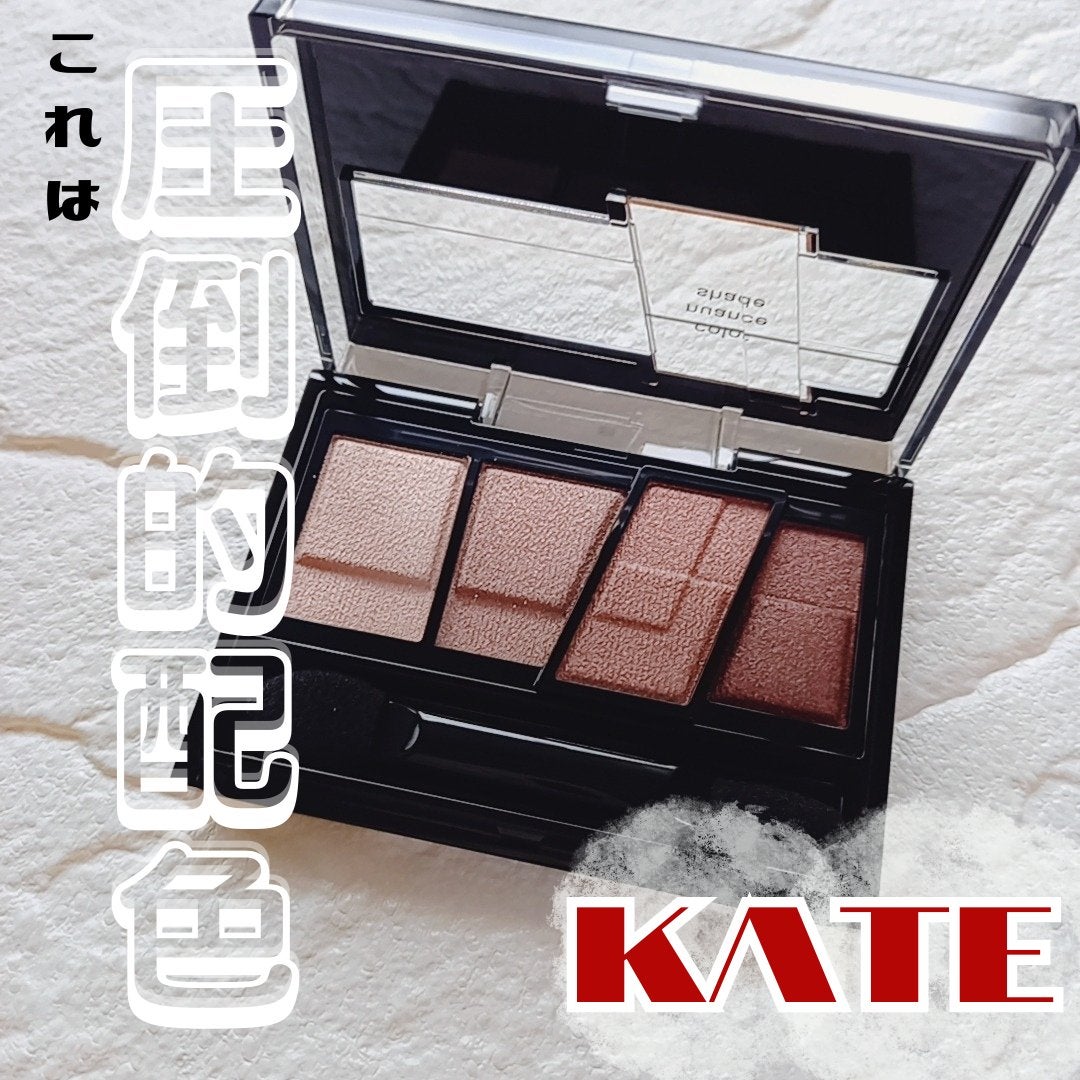 デザイニングブラウンアイズ/KATE/アイシャドウパレットを使ったクチコミ(1枚目)