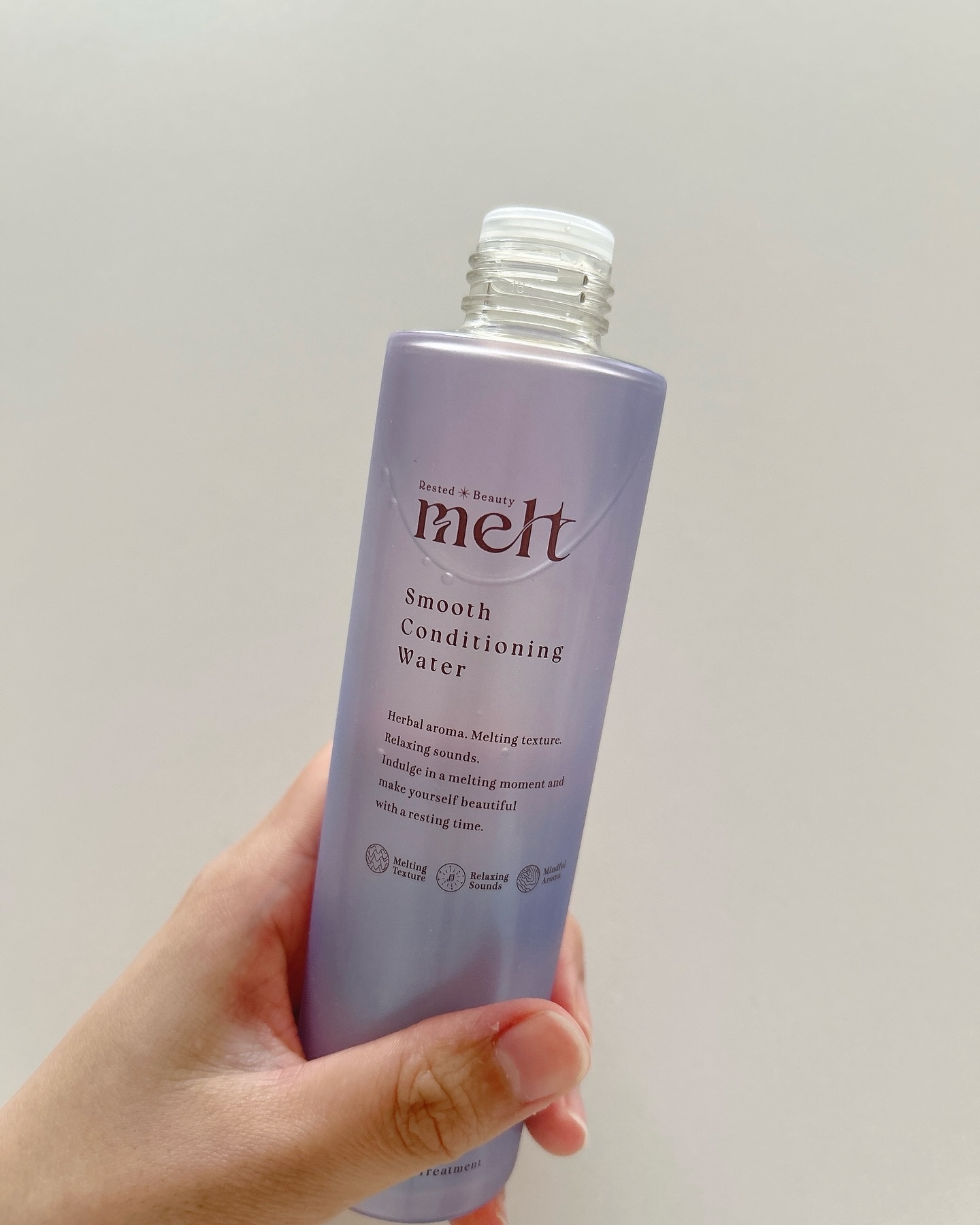 スムース コンディショニング ウォーター/melt/アウトバストリートメントを使ったクチコミ（2枚目）