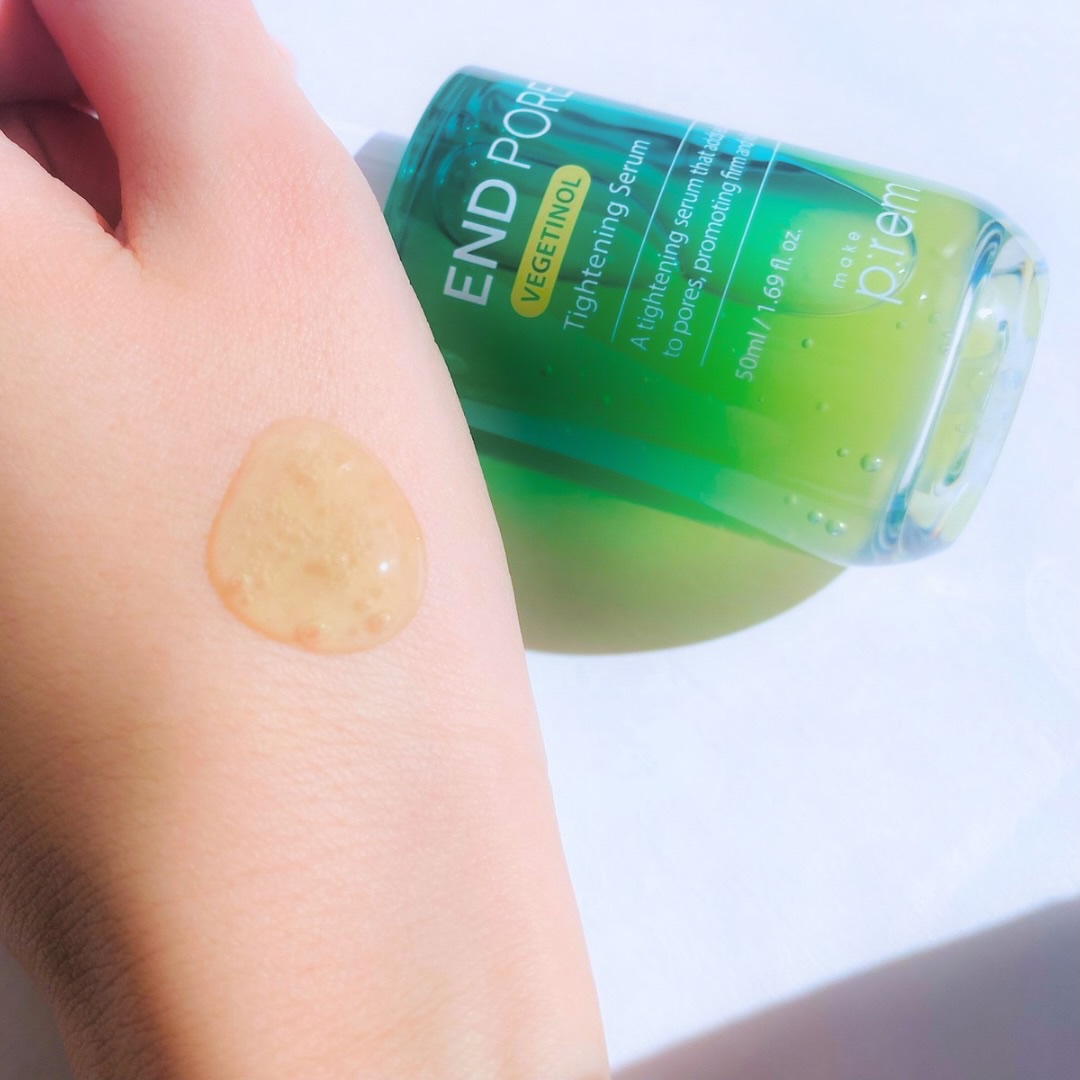 エンドポアベジチノールタイト二ングセラム/make prem/美容液を使ったクチコミ（3枚目）
