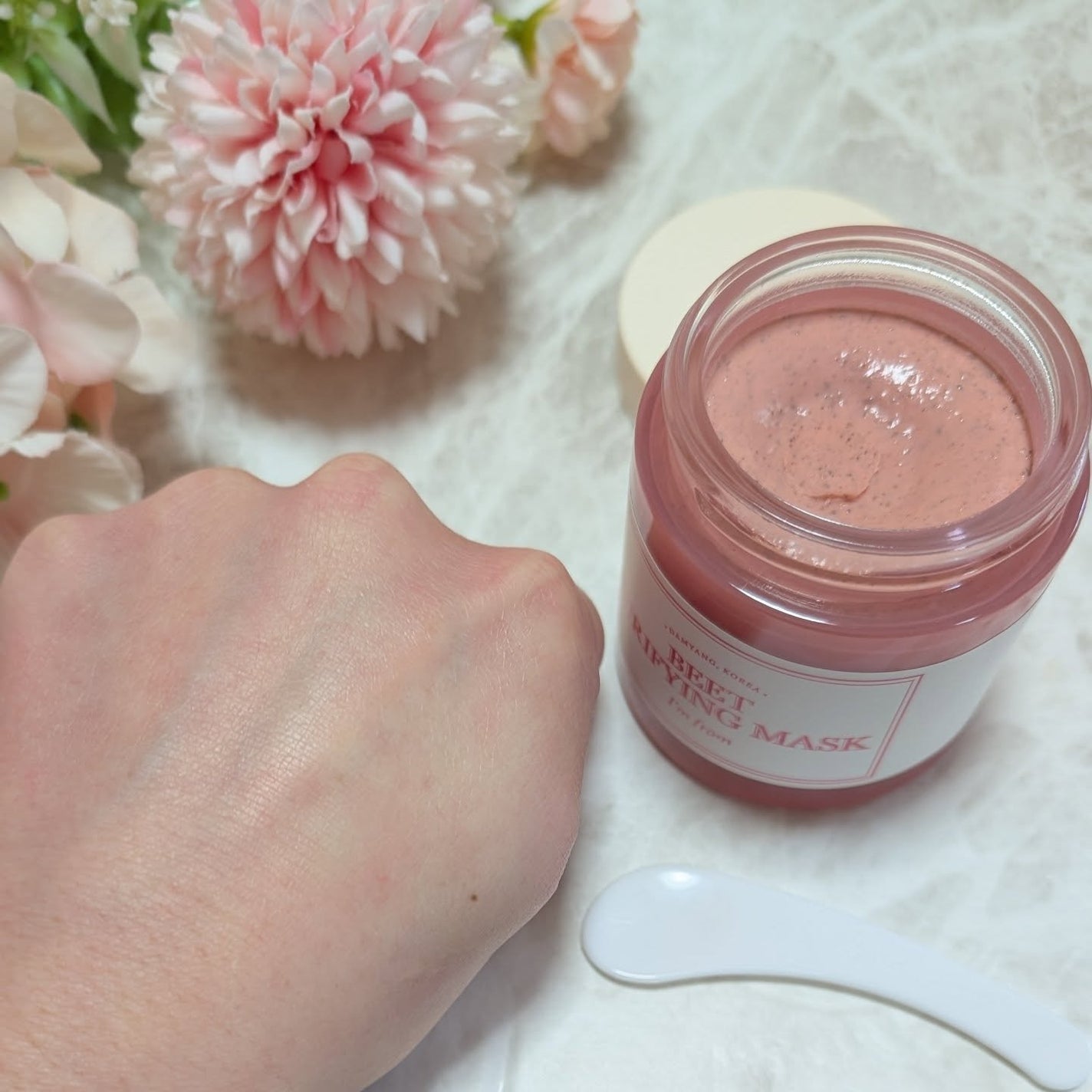 ビーツピュリファイングフェイスマスク/I'm from/洗い流すパック・マスクを使ったクチコミ(6枚目)