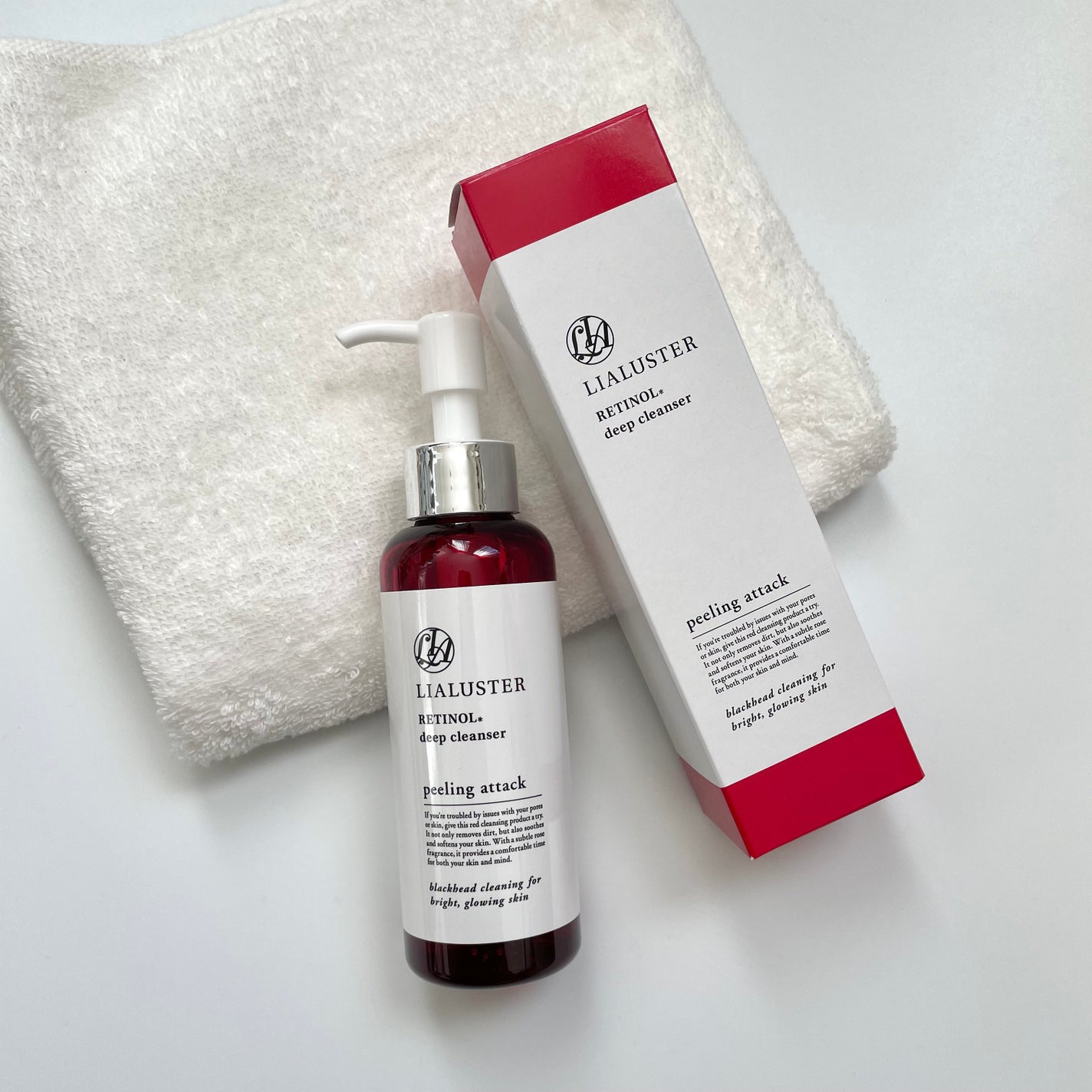 レチノールディープクレンザー/LIALUSTER/その他洗顔料を使ったクチコミ(4枚目)