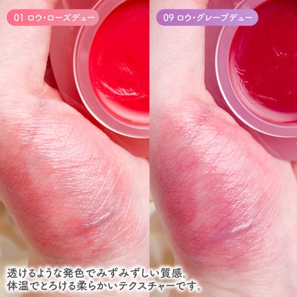 ロウグロウデューイーボール/hince/リップバームを使ったクチコミ(5枚目)