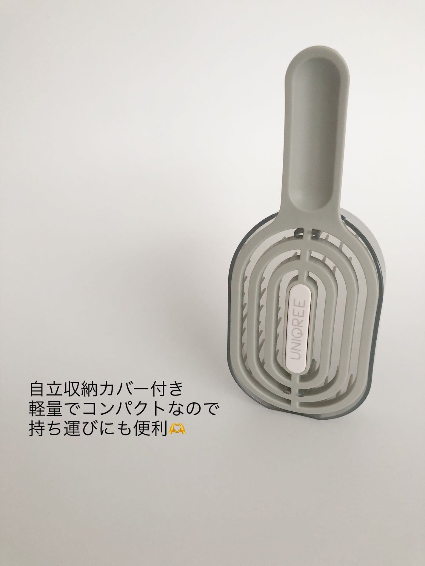 ユニークリー 4wayスムースヘアブラシ/ビー・エヌ/ヘアブラシを使ったクチコミ(3枚目)