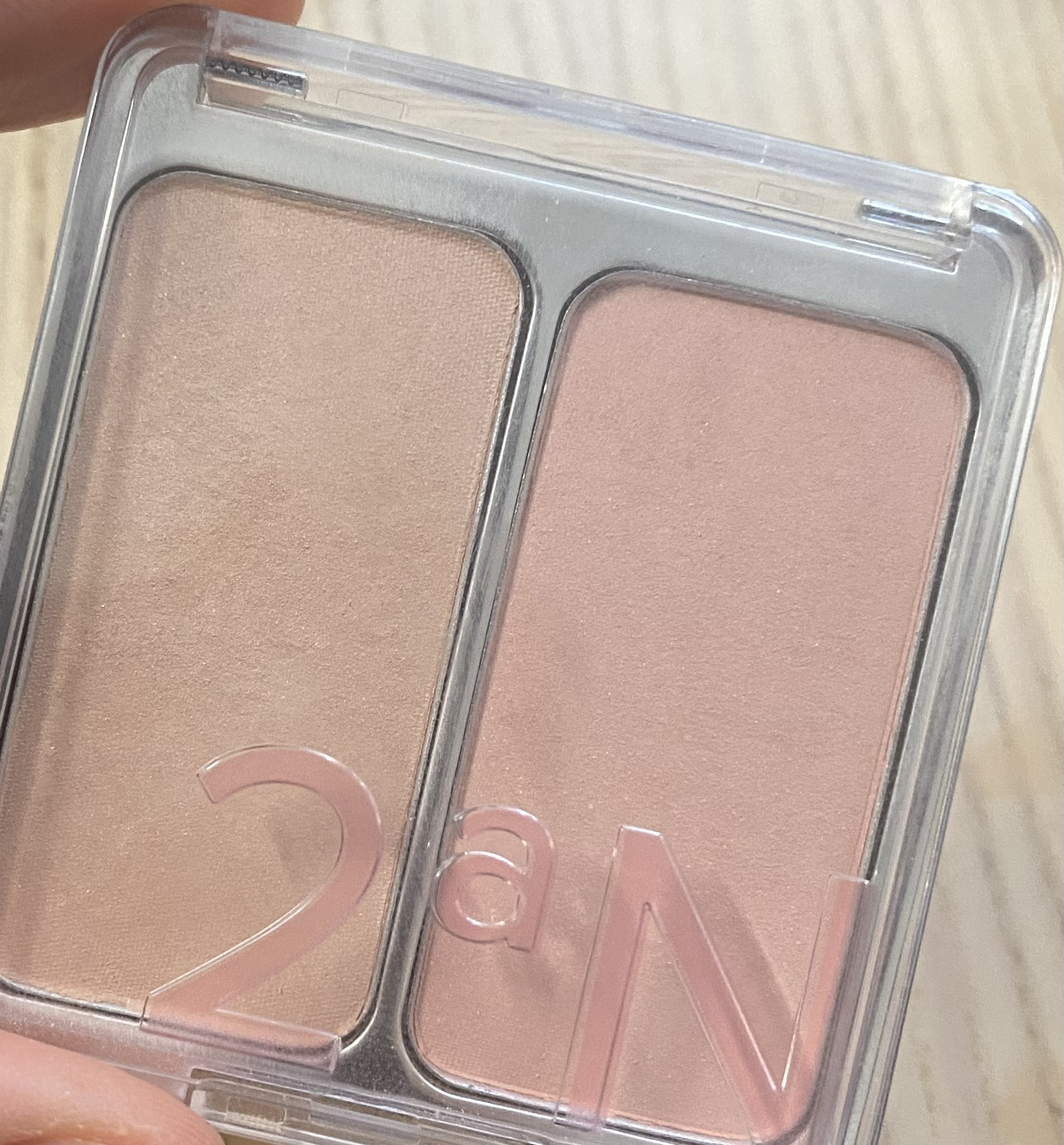 デュアルチーク 【新】08 ヌードヘイズ/2aN/パウダーチークを使ったクチコミ（1枚目）