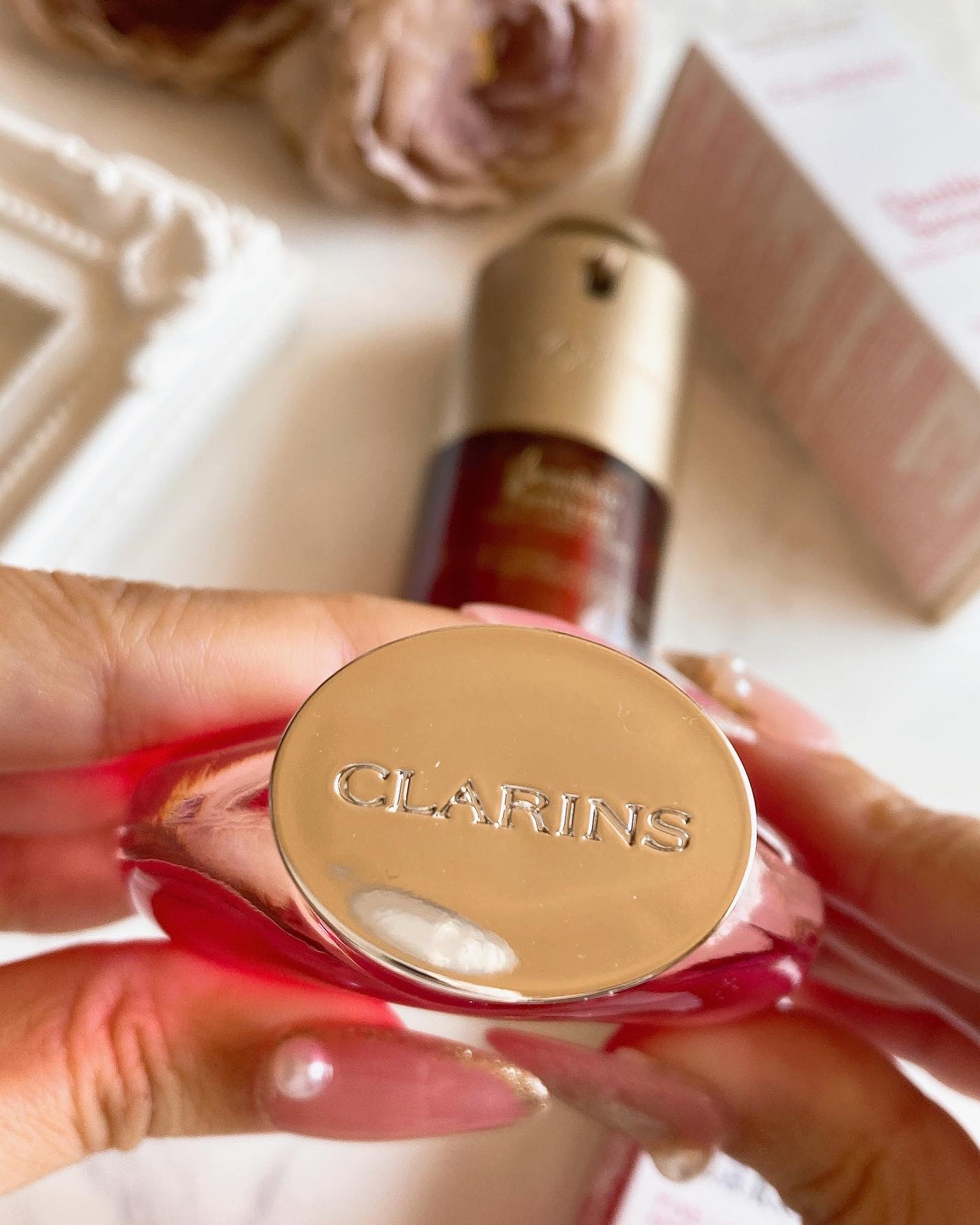 フィックス メイクアップ N/CLARINS/ミスト状化粧水を使ったクチコミ(5枚目)