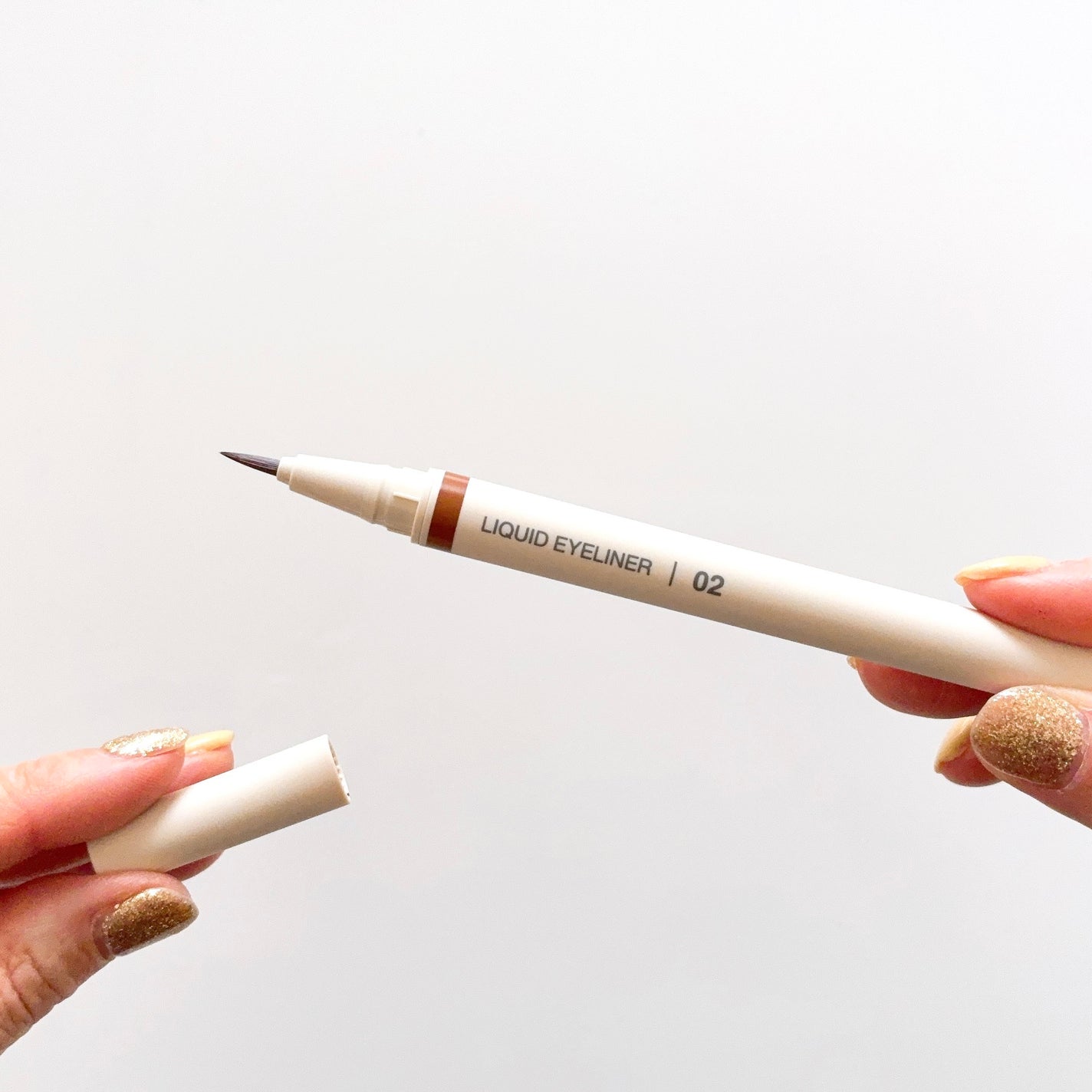 リキッドアイライナー/無印良品/リキッドアイライナーを使ったクチコミ(1枚目)