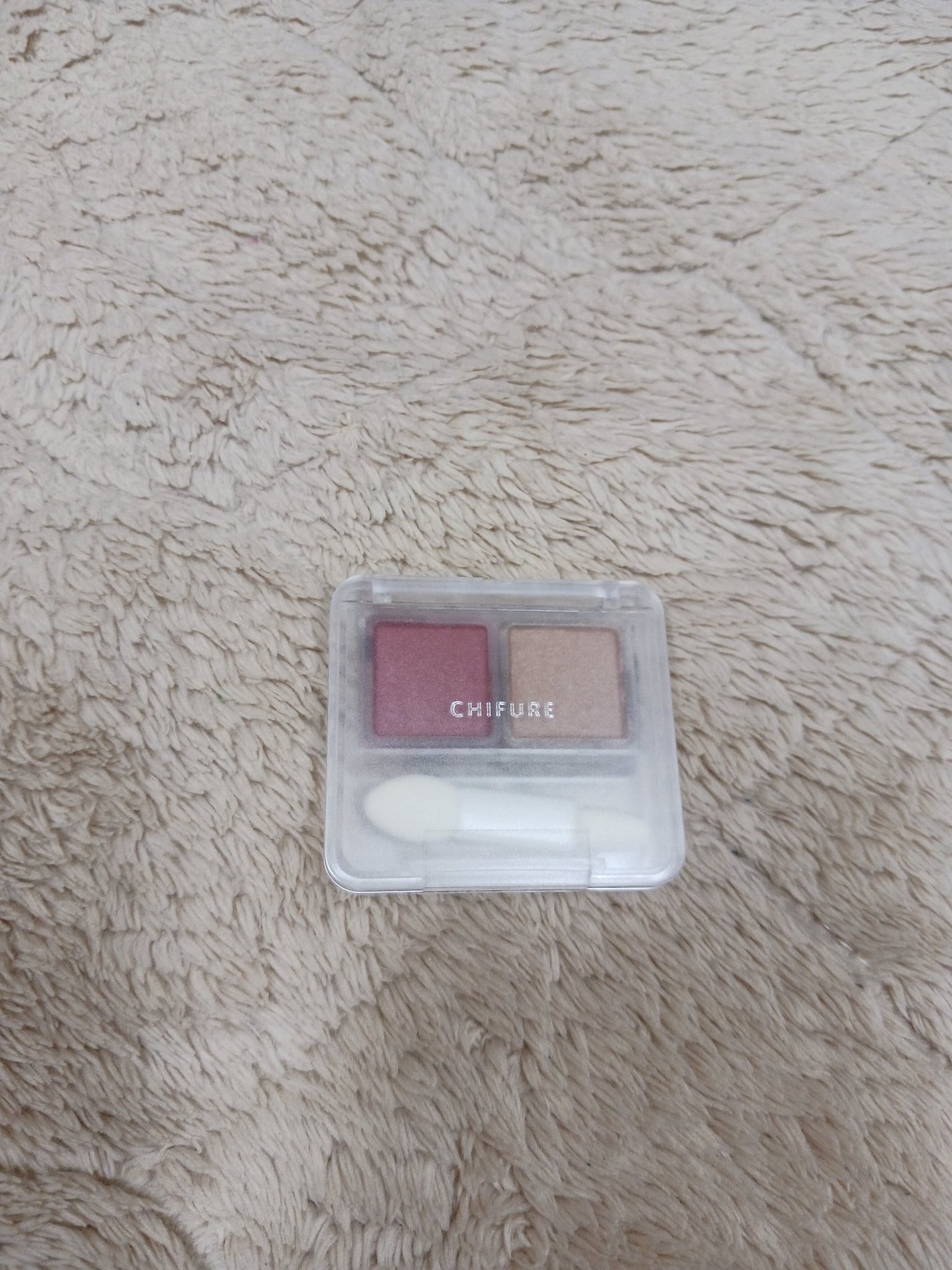 ツイン カラー アイシャドウ/ちふれ/アイシャドウパレットを使ったクチコミ(2枚目)