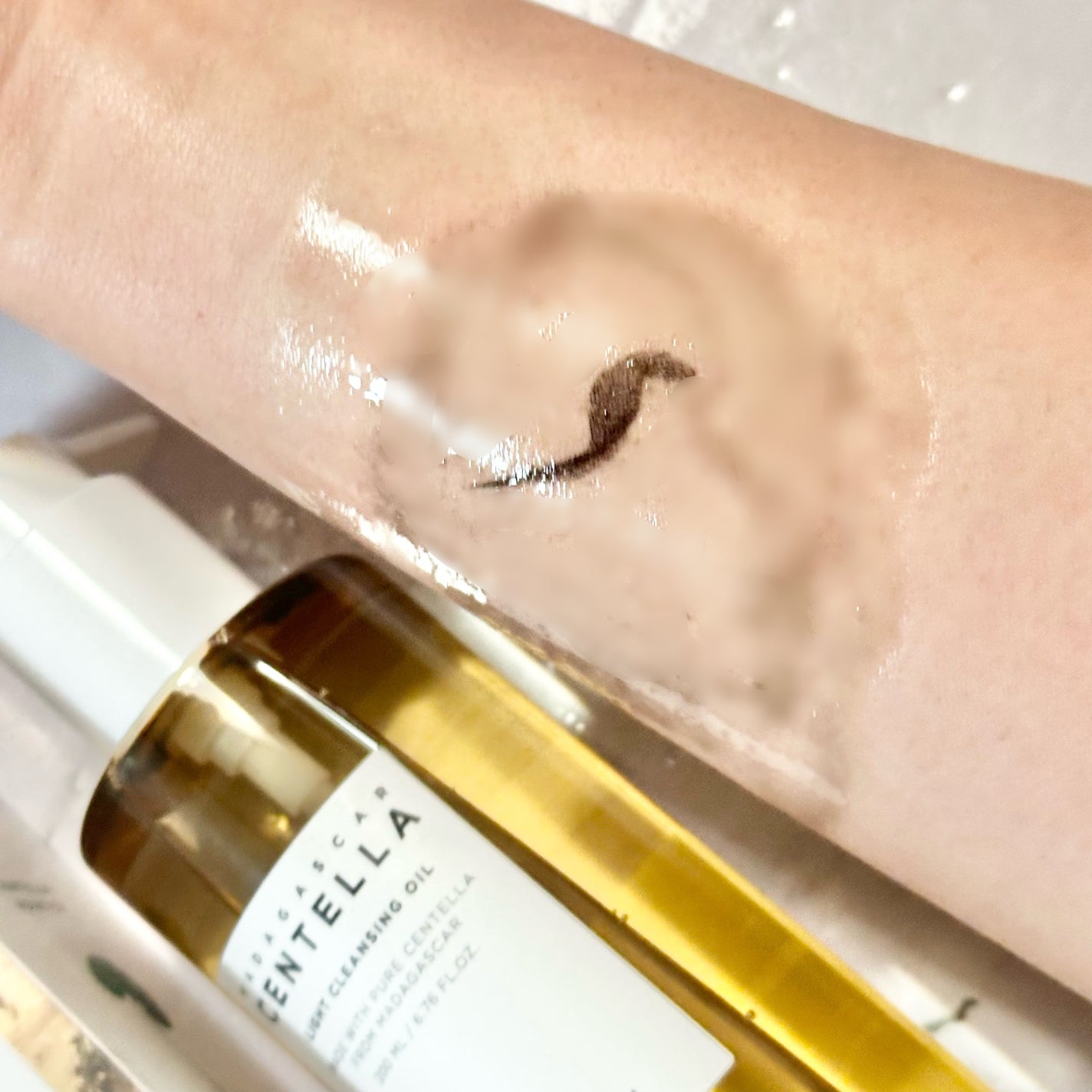 センテラ ライトクレンジングオイル/SKIN1004/オイルクレンジングを使ったクチコミ(2枚目)