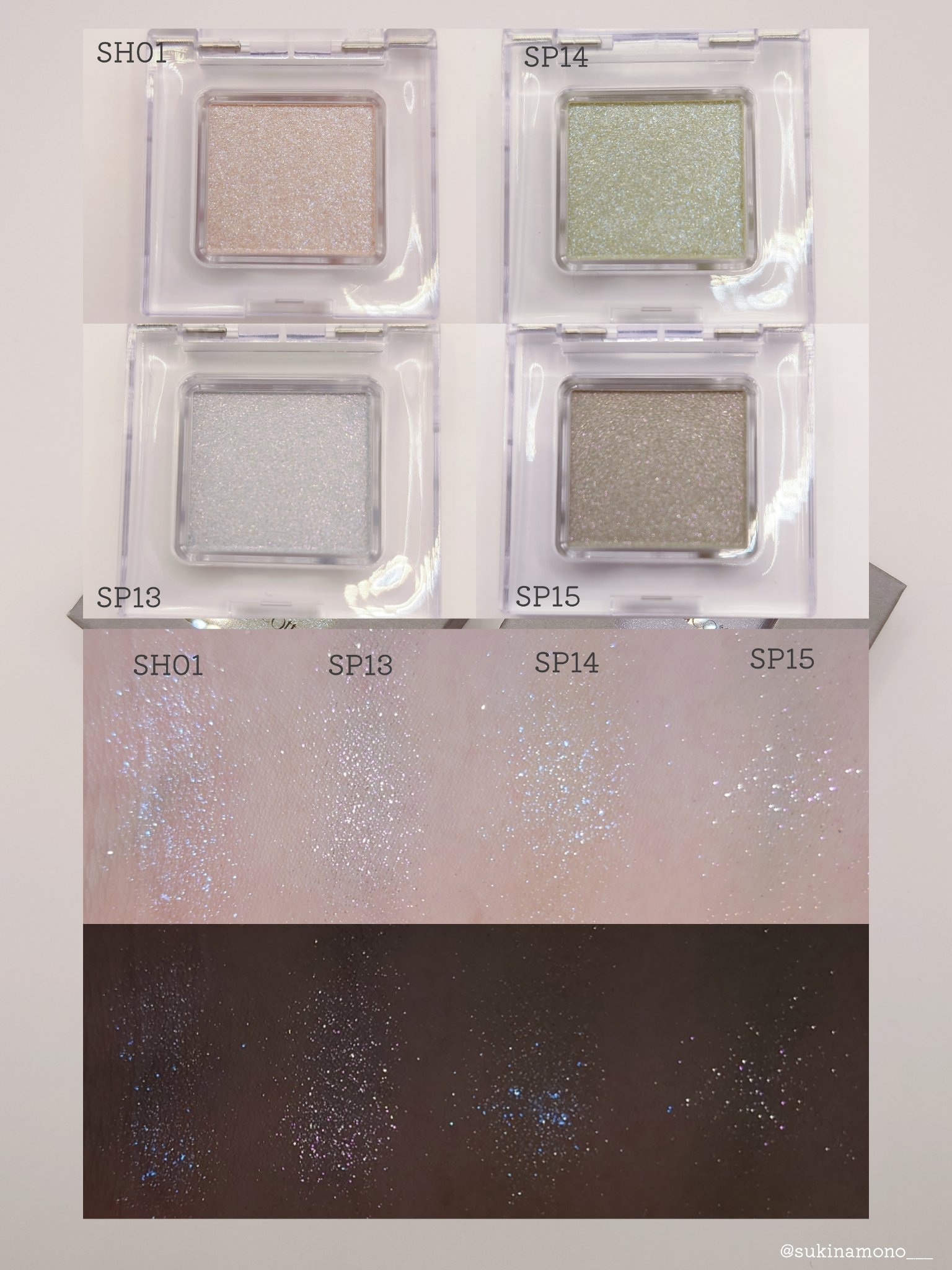 マルチカラーバリエーション スパークル/チャコット・コスメティクス/単色アイシャドウを使ったクチコミ（3枚目）