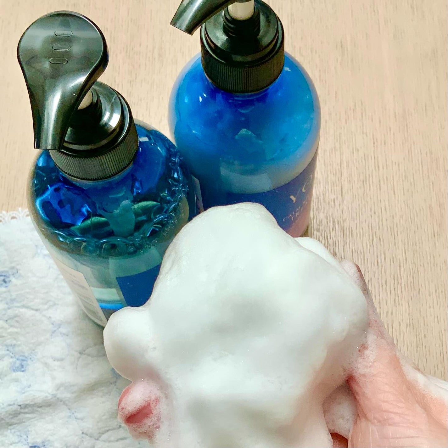 カームナイトリペアシャンプー/トリートメント/YOLU/シャンプー・コンディショナーを使ったクチコミ(4枚目)