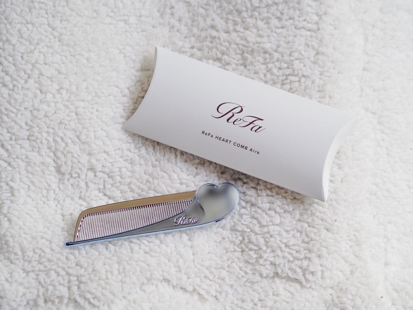 ReFa HEART COMB Aira/ReFa/ヘアコームを使ったクチコミ(1枚目)