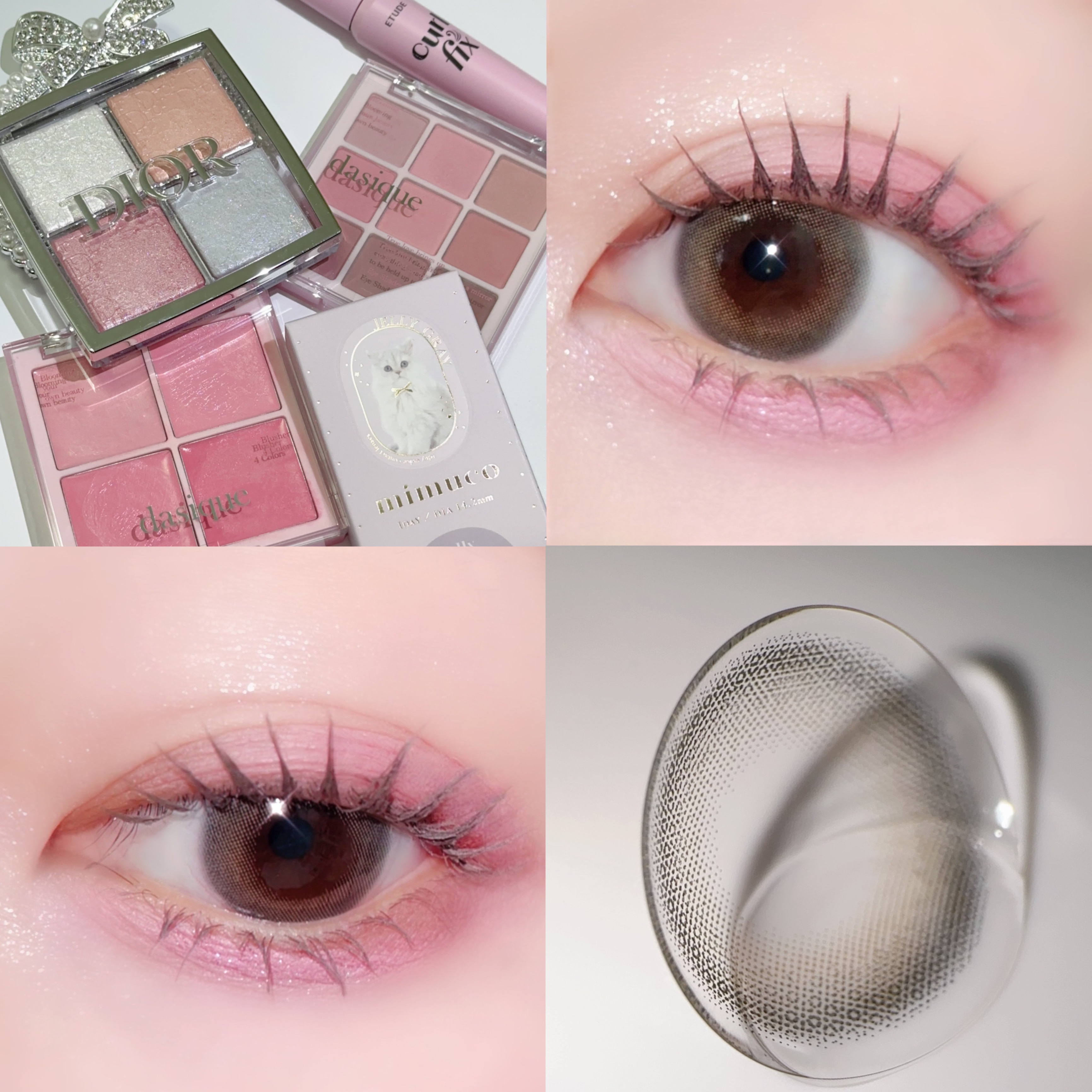 Dior メイクパレット アイシャドーリップファンデーション 試してみた