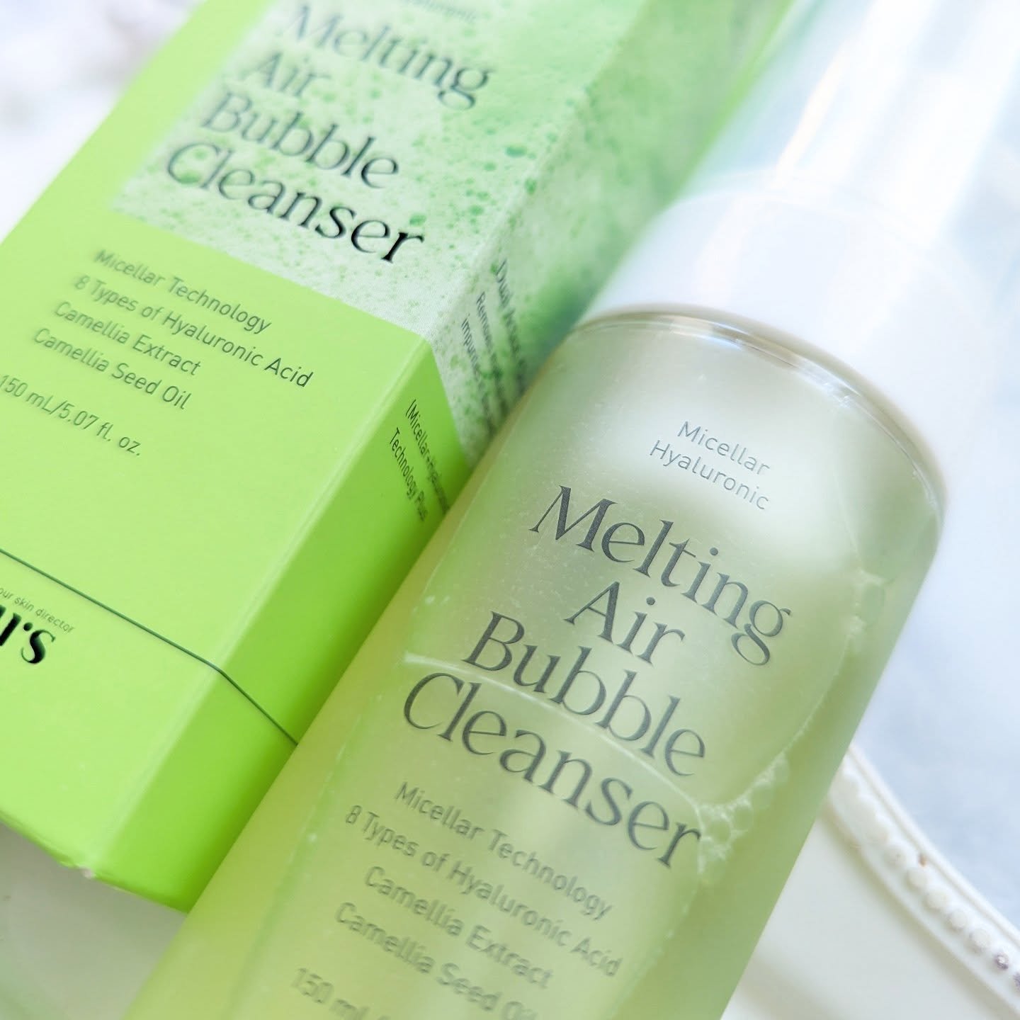 メルティングエアバブルクレンザー/17Hours/その他洗顔料を使ったクチコミ（2枚目）