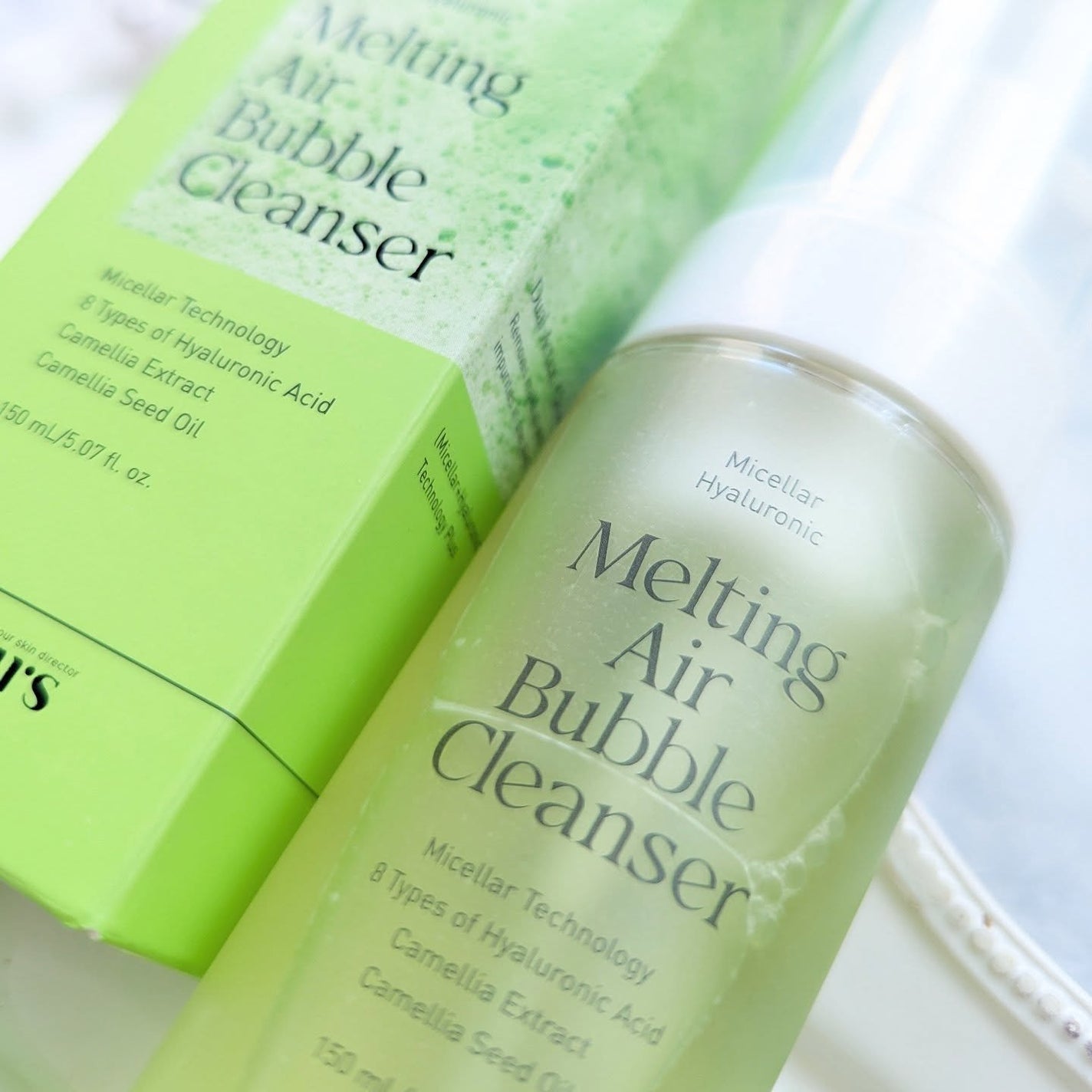 メルティングエアバブルクレンザー/17Hours/その他洗顔料を使ったクチコミ(2枚目)