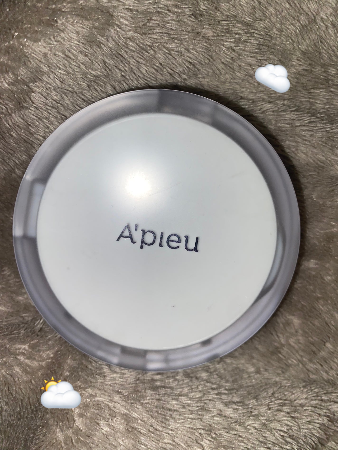 ウォーターロック サラサラパクト/A’pieu/フェイスパウダーを使ったクチコミ(1枚目)