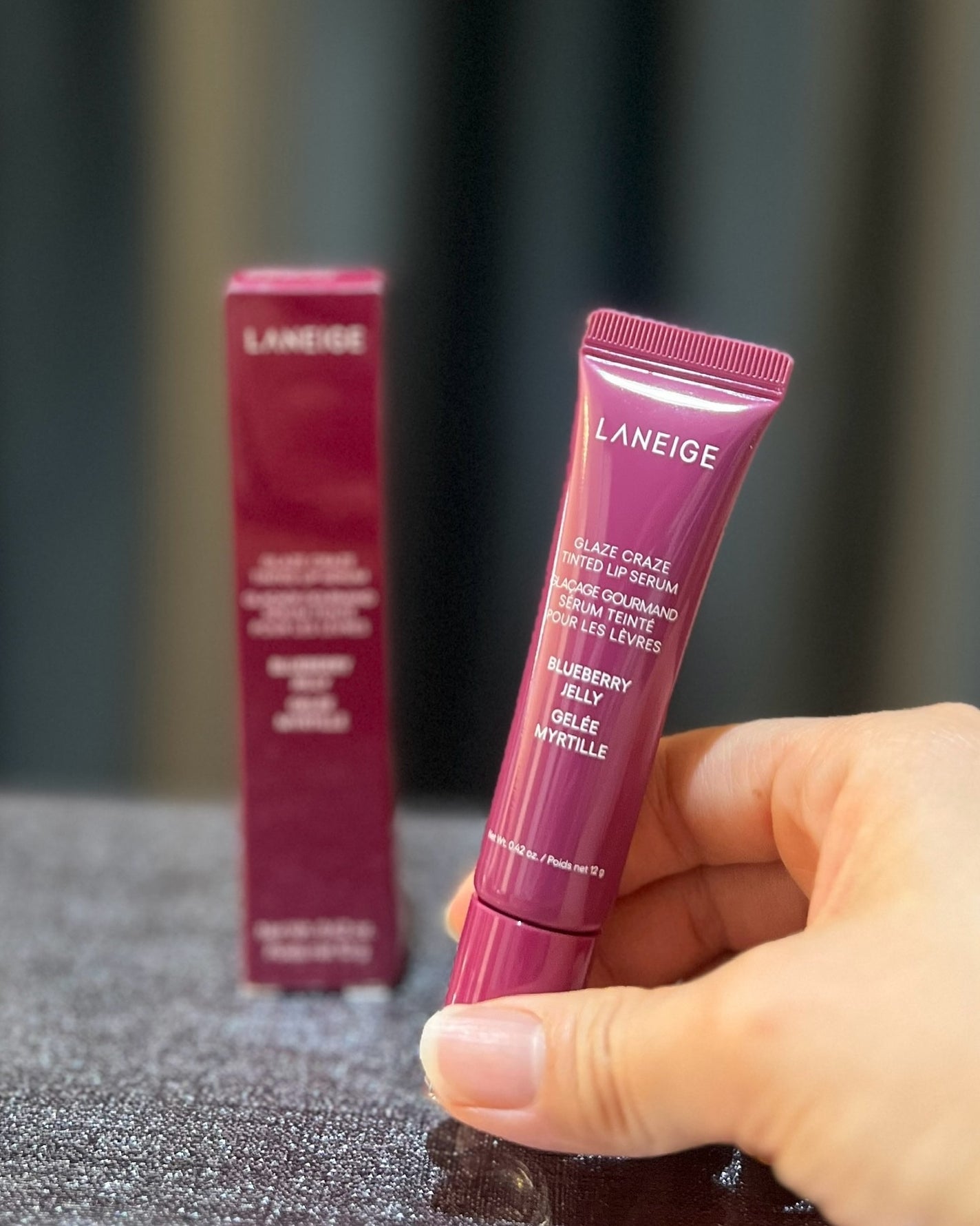 グレイズ ティントリップセラム/LANEIGE/リップ美容液を使ったクチコミ(2枚目)