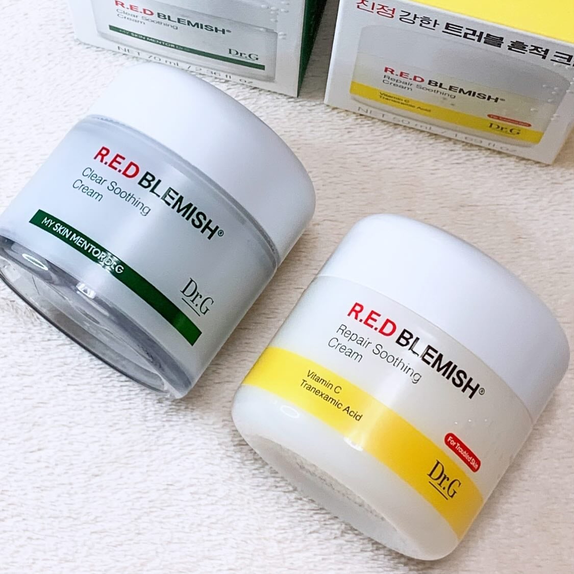 レッドブレミッシュ クリアスージングクリーム/Dr.G/フェイスクリームを使ったクチコミ(7枚目)