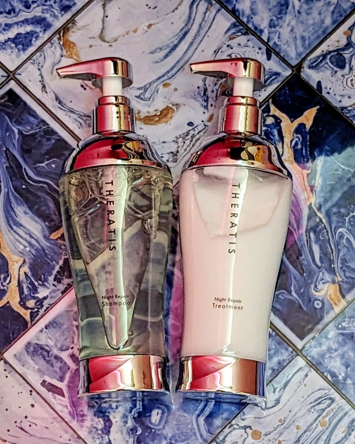 ナイトリペア シャンプー/ヘアトリートメント/THERATIS/シャンプー・コンディショナーを使ったクチコミ(1枚目)