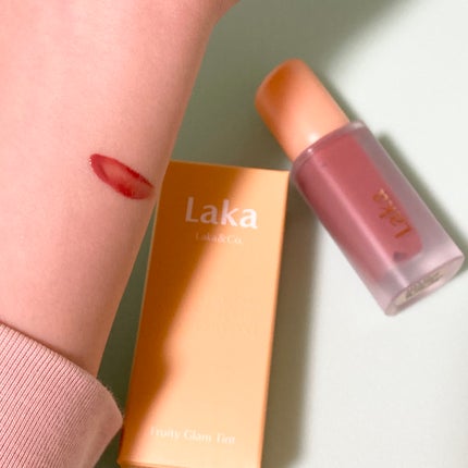 フルーティーグラムティント/Laka/リップティントを使ったクチコミ(2枚目)