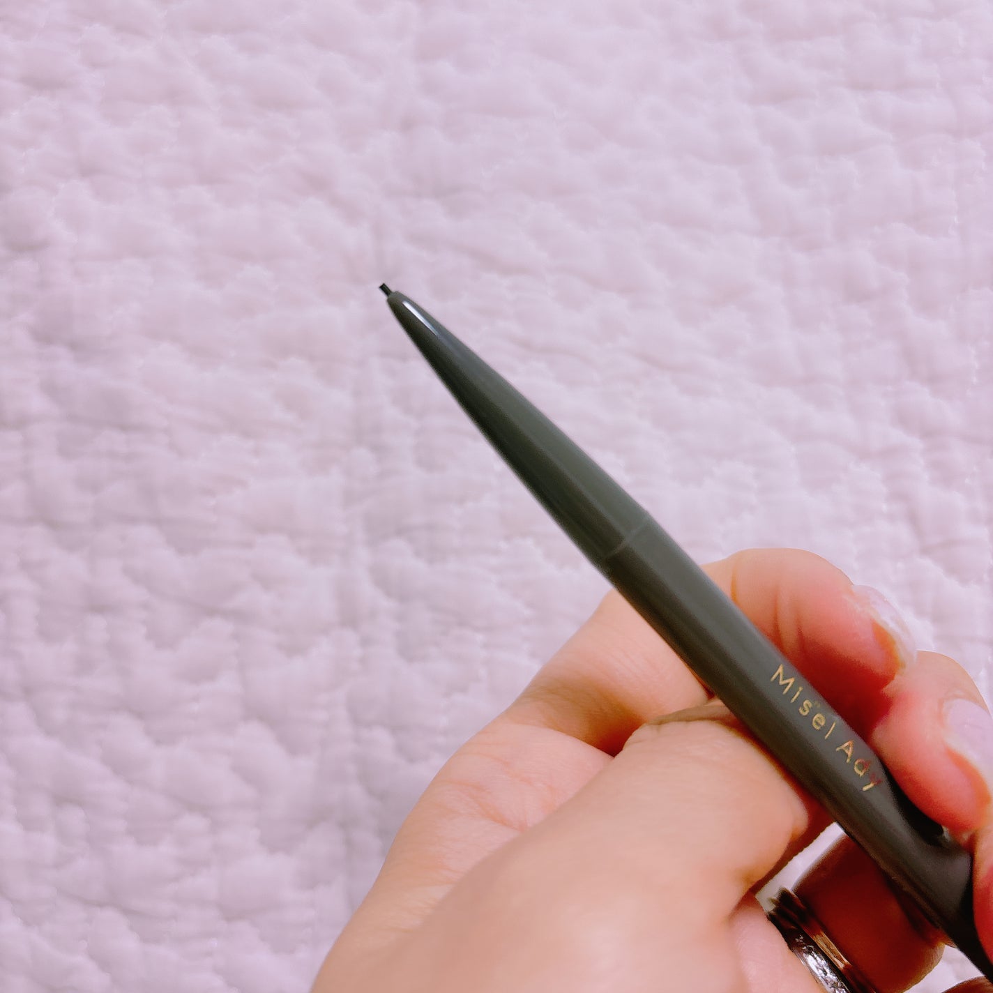 パウダリーアイブロウペンシルスリム/ミゼルエディ/アイブロウペンシルを使ったクチコミ(3枚目)