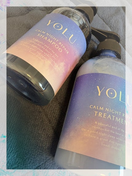 カームナイトリペアシャンプー/トリートメント/YOLU/シャンプー・コンディショナーを使ったクチコミ(1枚目)