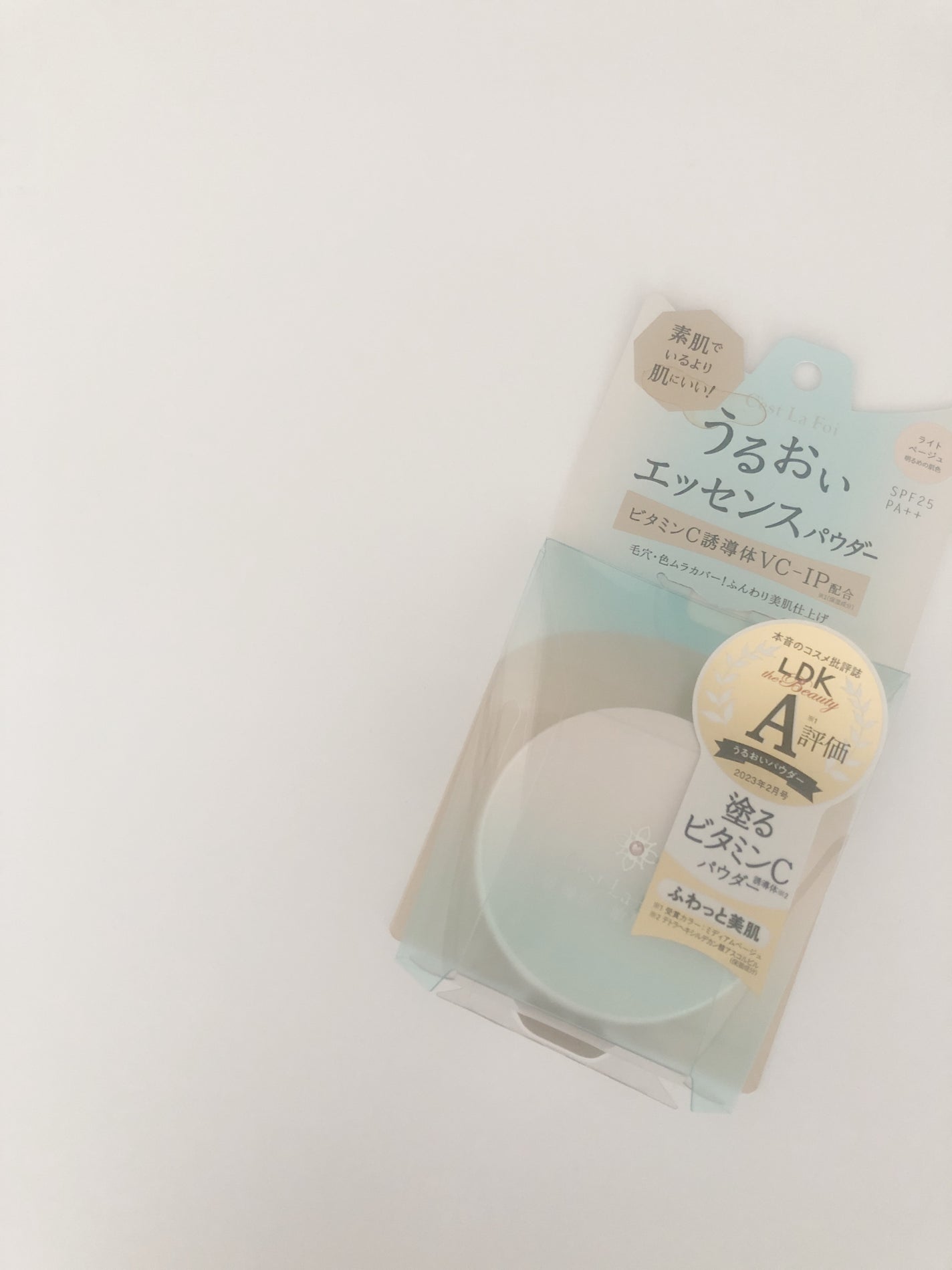 エッセンスパウダー /セラフォア/プレストパウダーを使ったクチコミ(5枚目)