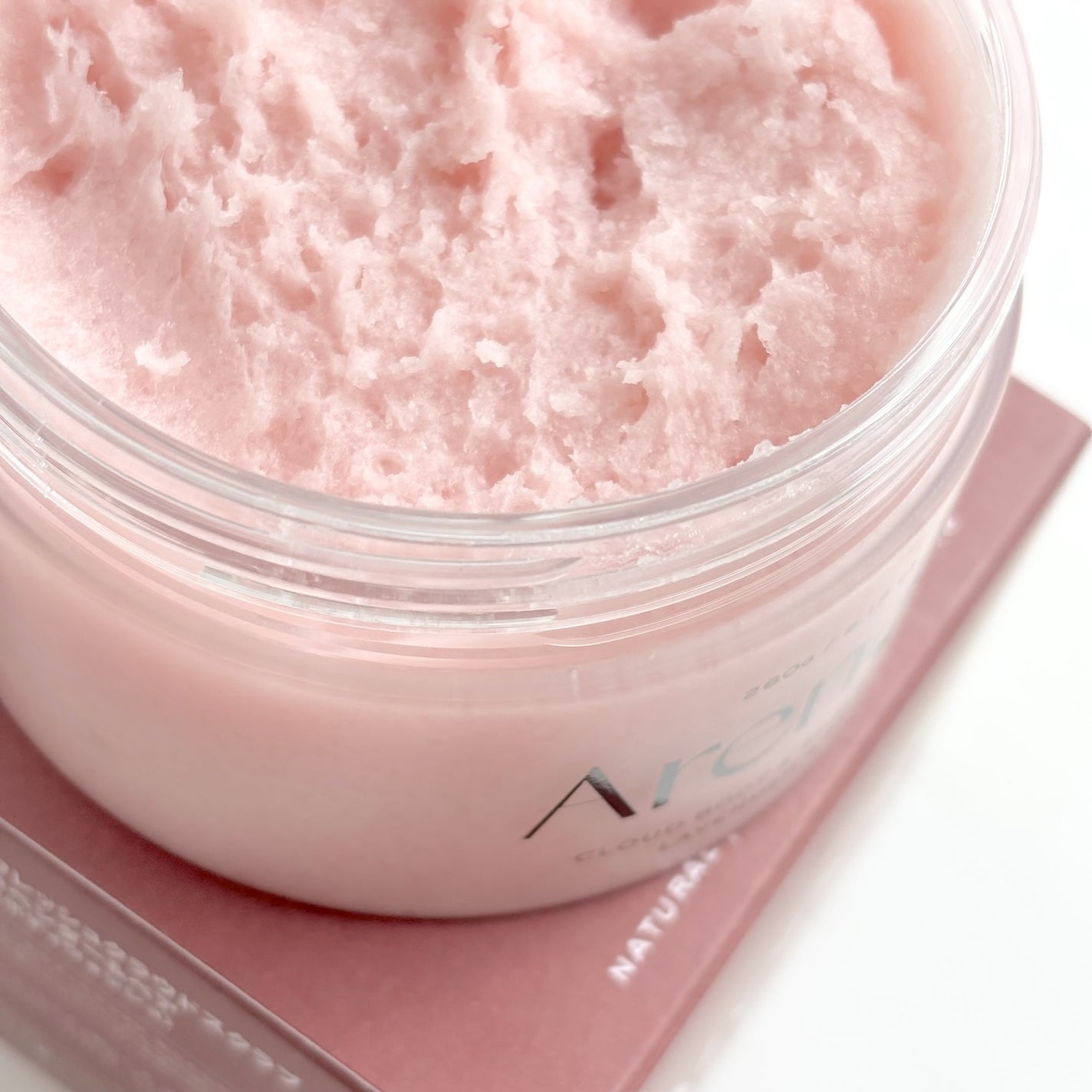 フレッシュクラウドスクラブ ラベンダー&ペア/アレンシア/ボディスクラブを使ったクチコミ(2枚目)