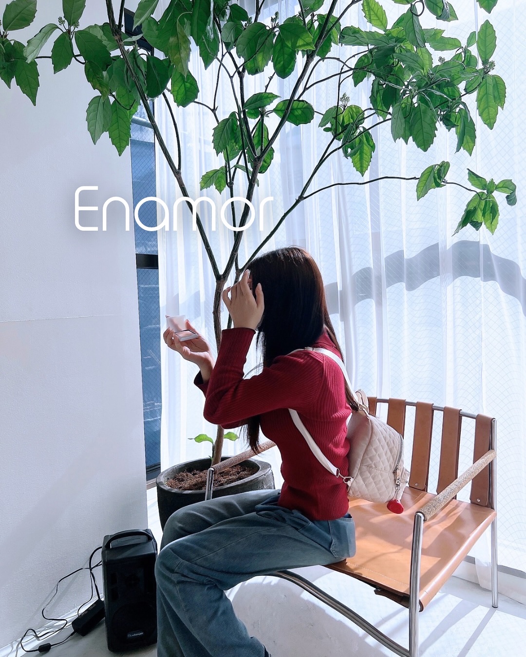 メロウメルティングチーク/Enamor/パウダーチークを使ったクチコミ（1枚目）