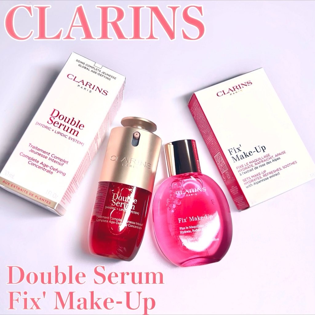 フィックス メイクアップ N/CLARINS/ミスト状化粧水を使ったクチコミ（1枚目）