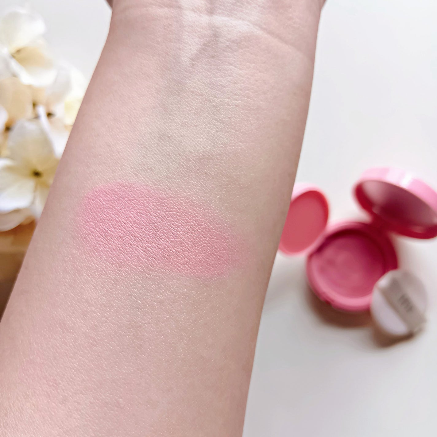 フラッフィーベルベットクッションチーク /TFIT/ジェル・クリームチークを使ったクチコミ(6枚目)